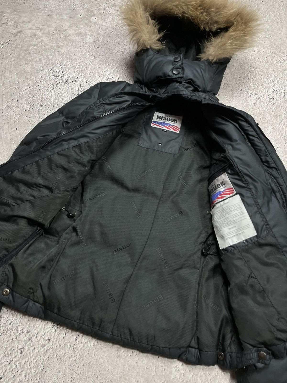 Other Blauer USA Womens Down Puffer Jacket Fur Winter Parka Coat M Size M / US 6-8 / IT 42-44 - 6 Thumbnail