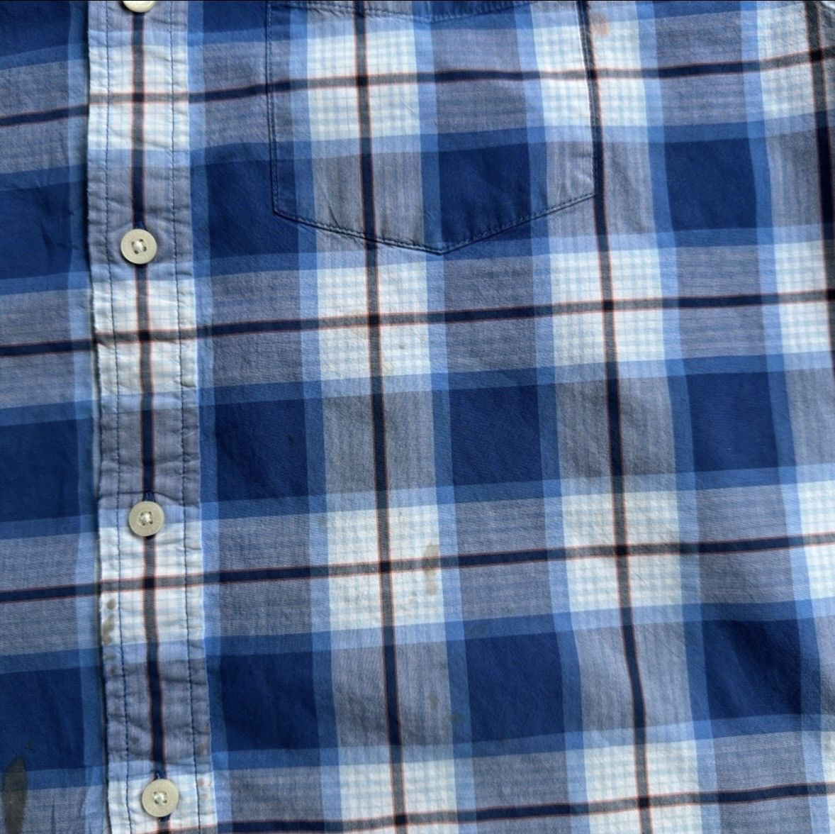 Tommy Hilfiger Tommy Hilfiger Cropped Plaid Button Down Shirt - S Size US S / EU 44-46 / 1 - 3 Thumbnail