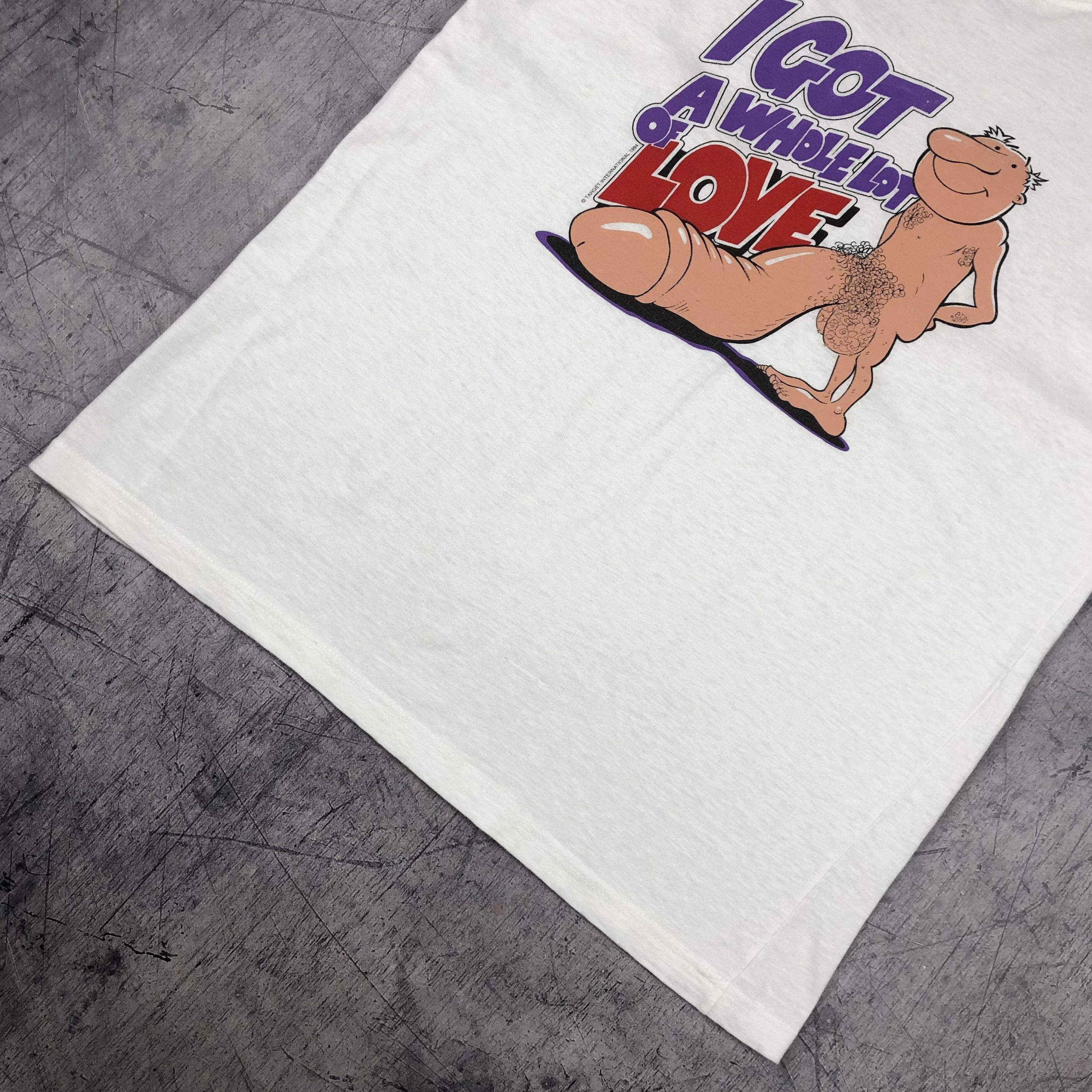 Vintage Vintage 1994 I Got A Whole Lot Of Love Tee Size US M / EU 48-50 / 2 - 12 Thumbnail