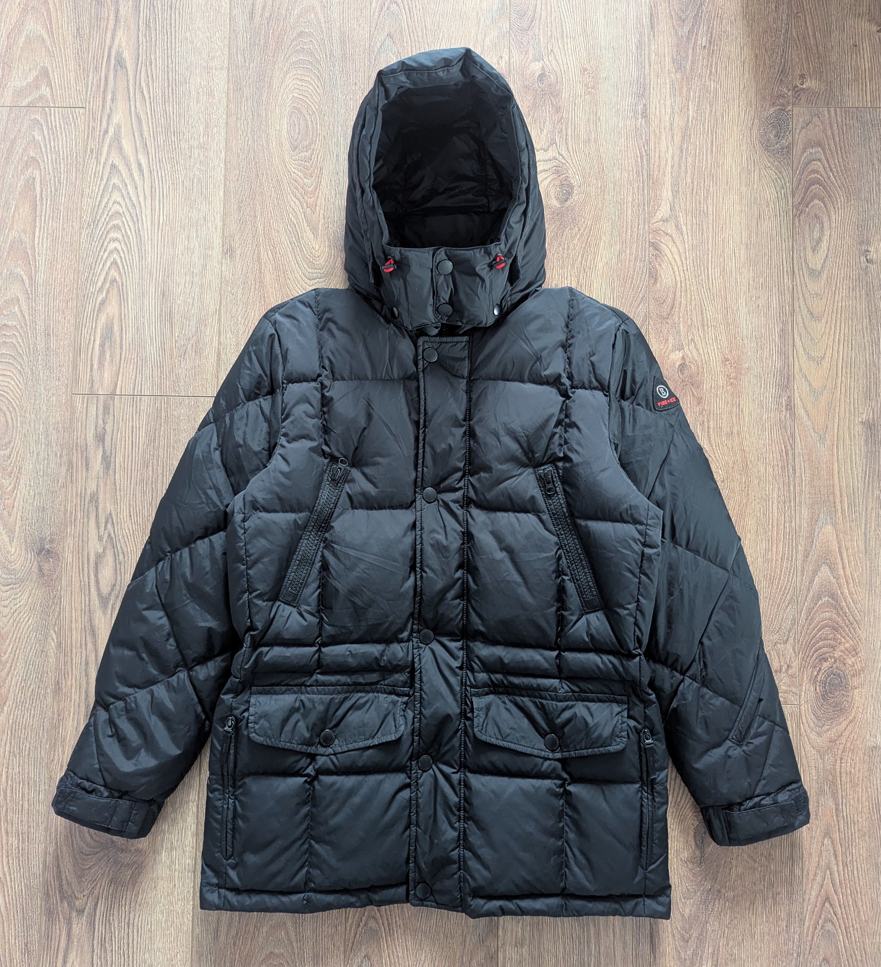 Bogner Bogner Fire+Ice Down Parka Mens Jacket Size M Black Size US M / EU 48-50 / 2 - 1 Thumbnail