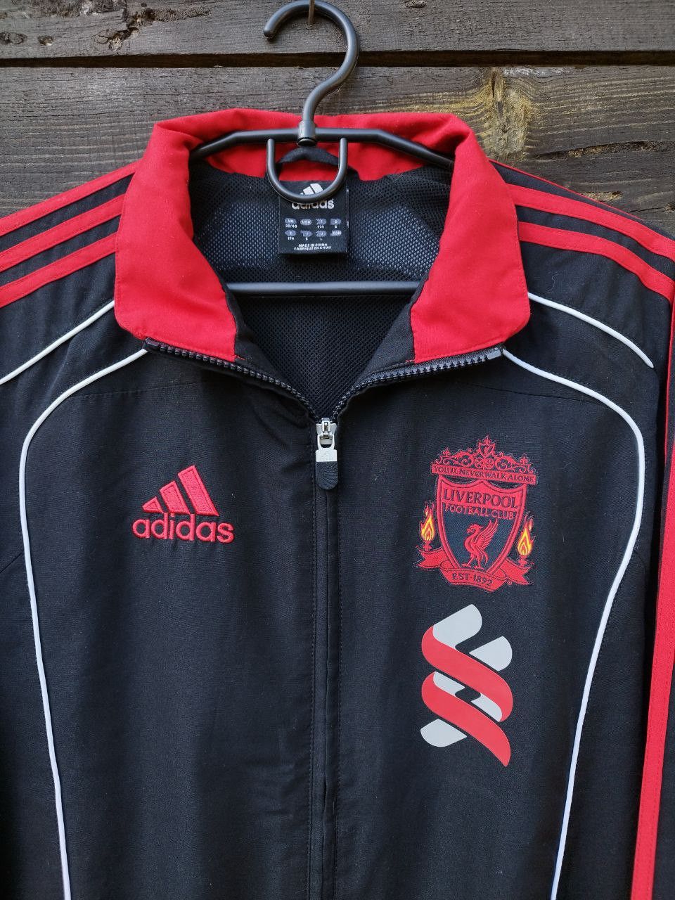Adidas Vintage adidas Liverpool FC Track Jacket Windbreaker Size US S / EU 44-46 / 1 - 3 Thumbnail