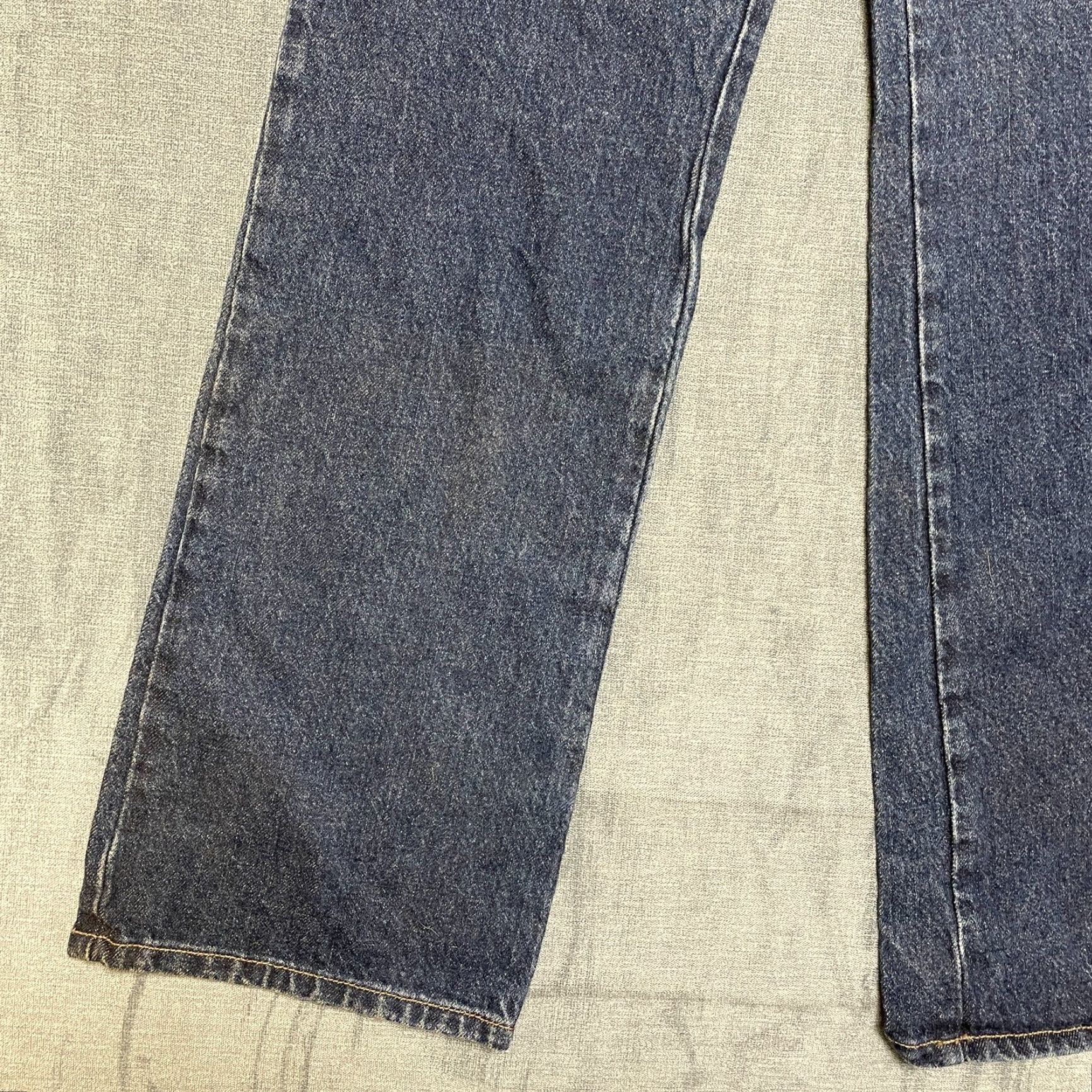 Vintage BeBop Jeans Women 9 Blue Denim Cotton Non Stretch Medium Wash Casual Bootcut Leg Jeans Size 30" / US 8 / IT 44 - 3 Thumbnail