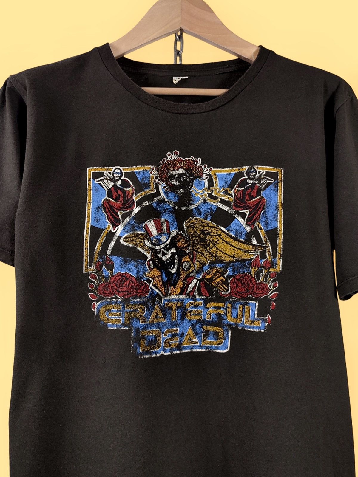 Band Tees 90s Vintage Grateful Dead 1981 Tour Promo Rock T-Shirt Size US M / EU 48-50 / 2 - 5 Thumbnail