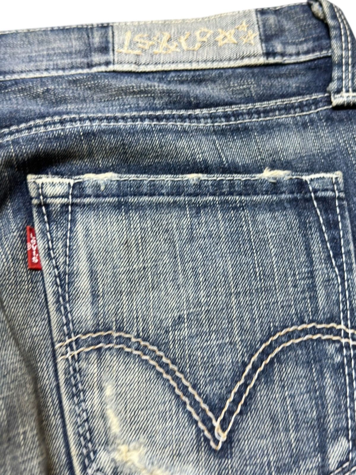 Levi's Vintage Clothing Vintage Levi’s LP903-00 Faded Ripped Distressed Denim Size US 32 / EU 48 - 6 Thumbnail
