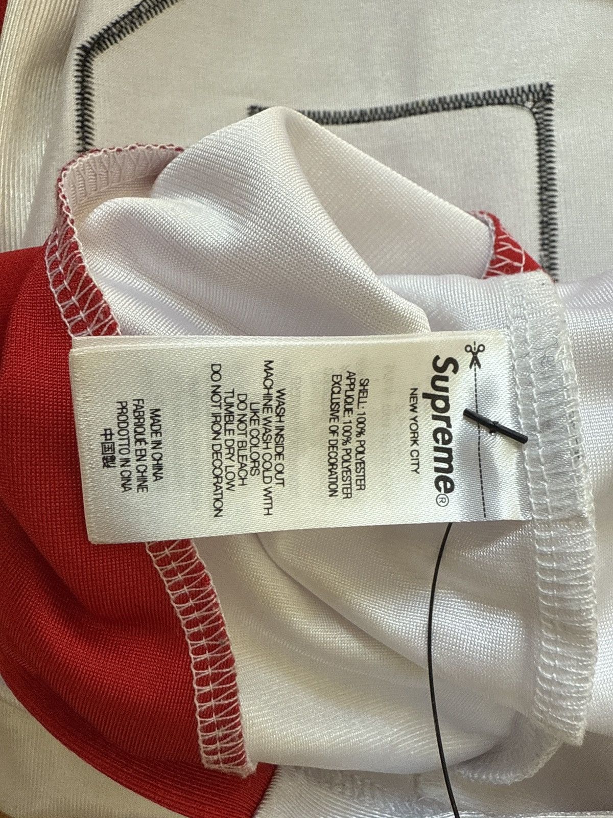 Supreme SUPREME star football jersey white (fw24) Size US S / EU 44-46 / 1 - 8 Thumbnail