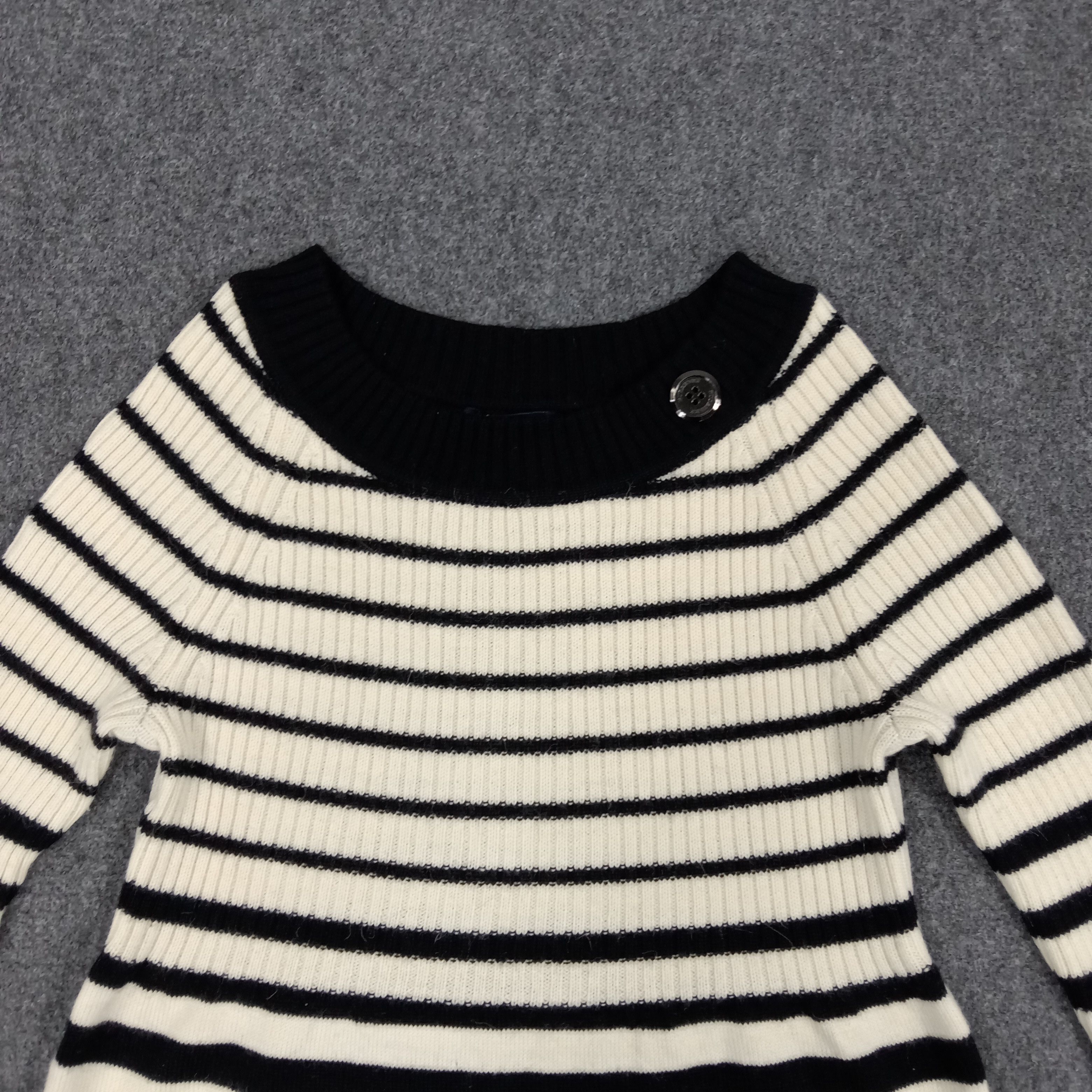 Burberry × Vintage Burberry London Striped Blouse Tshirt Size XXS / US 00 / IT 34 - 2 Thumbnail