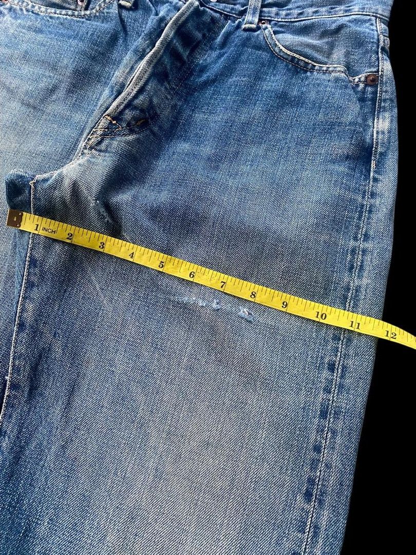 Japanese Brand 💥BEST OFFER💥Vintage Omigod Selvegde Distressed Denim Size US 31 - 3 Thumbnail