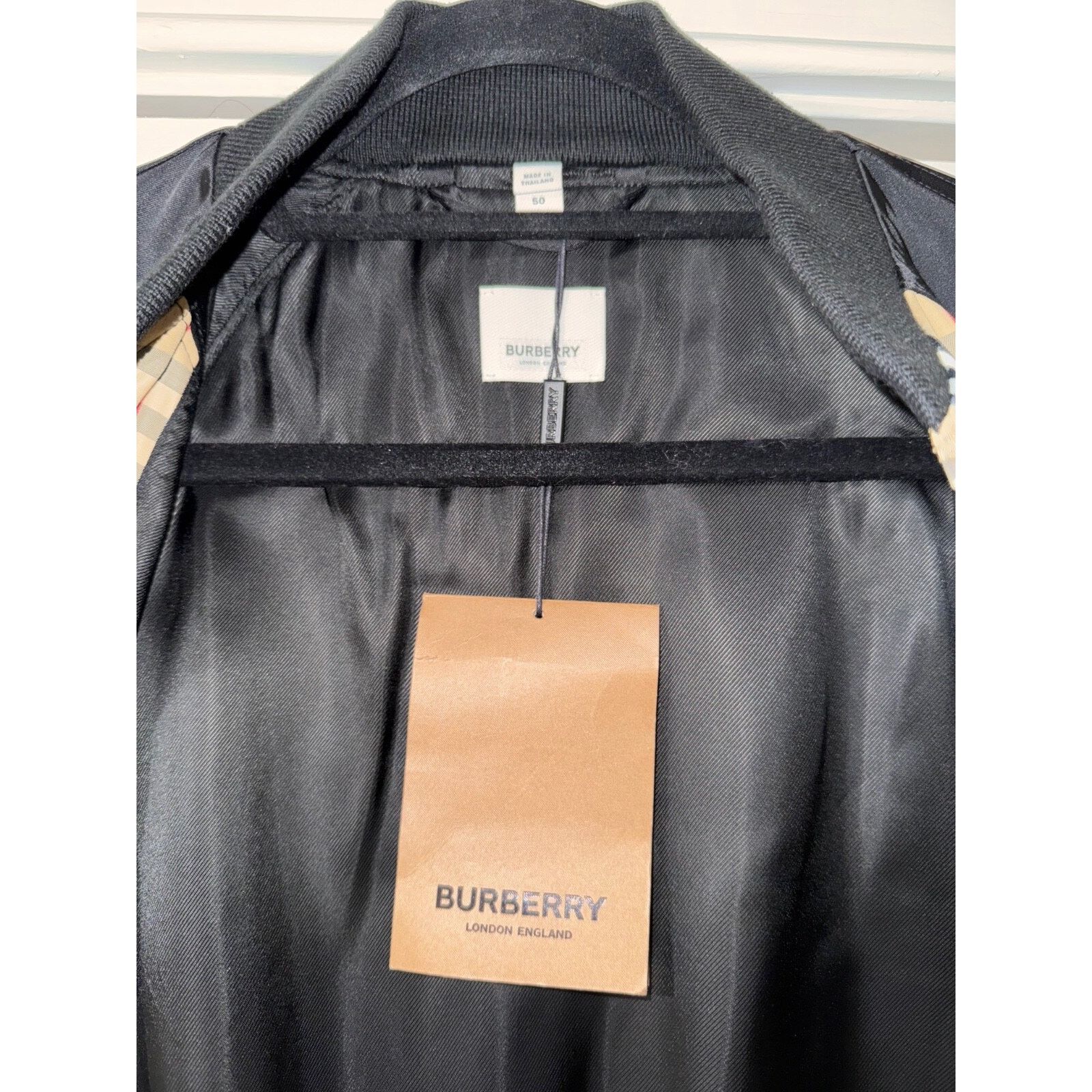 Burberry Burberry Harlington Nova Archive Bomber Varsity Jacket 50 40 Size US M / EU 48-50 / 2 - 18 Thumbnail