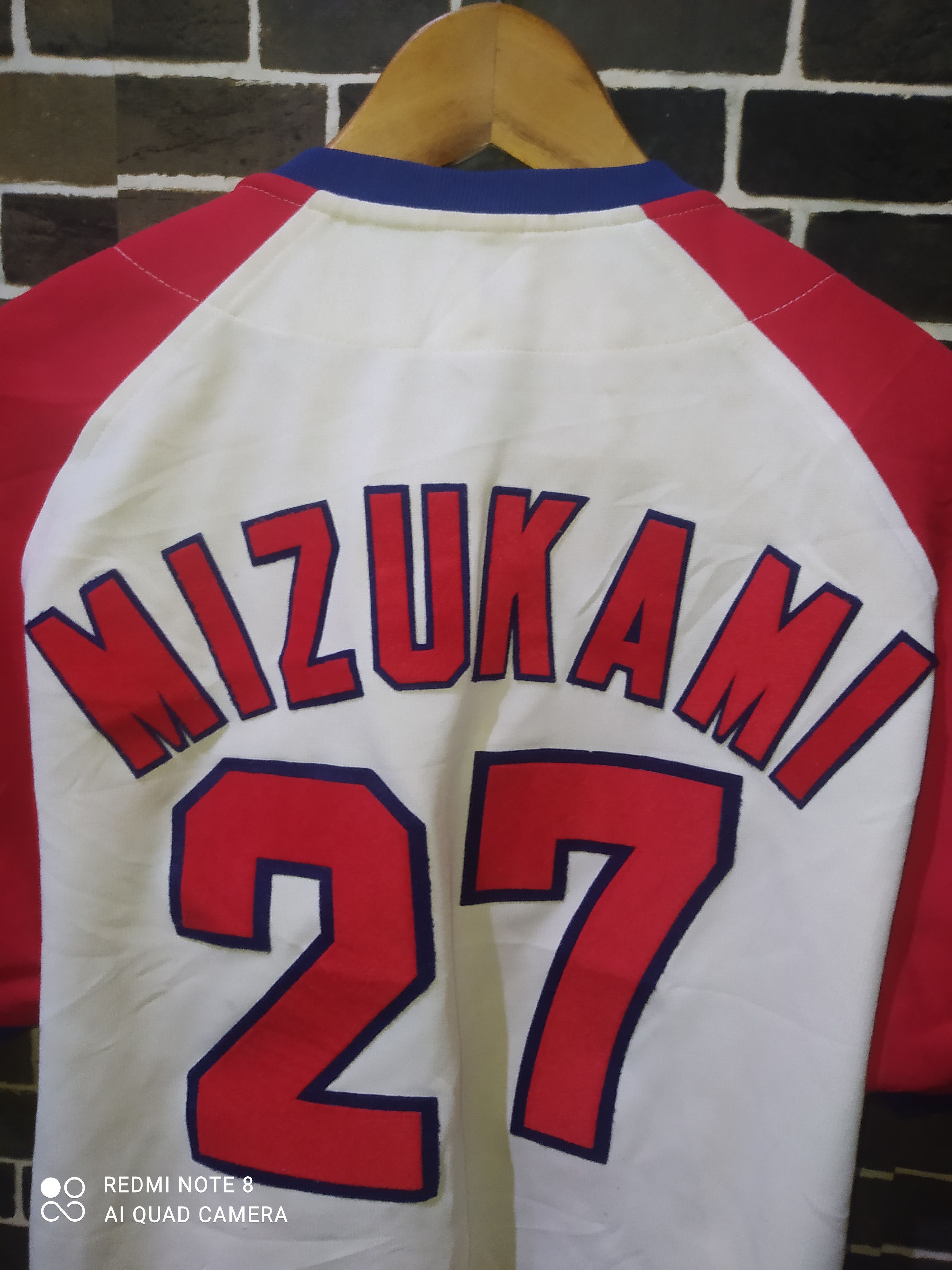 Vintage Mizukami no 27 Japan Baseball Jersey