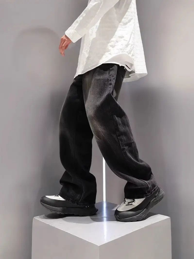 Japanese Brand × Jean Retro loose casual straight leg jeans Size US 32 / EU 48 - 2 Thumbnail