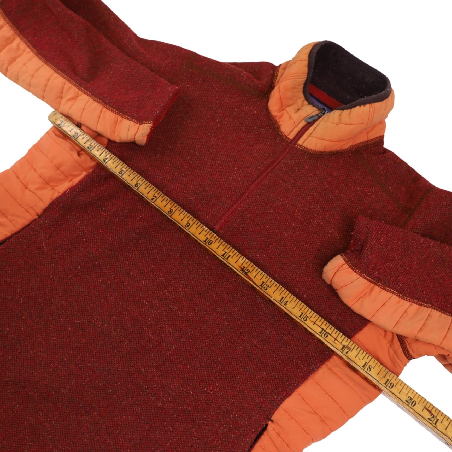 Patagonia VINTAGE Patagonia Dervish Womens Medium Sweater Orange Womens Medium Pullover 8/10 Size M / US 6-8 / IT 42-44 - 7 Thumbnail