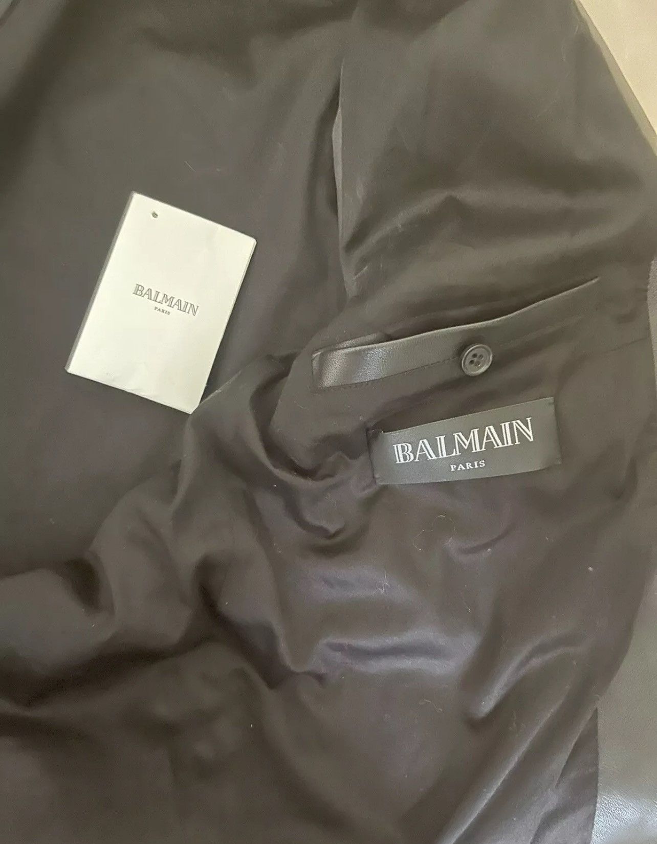 Balmain Balmain Men's Leopard-print Bomber Jacket size 50 $ 6500 Size US M / EU 48-50 / 2 - 6 Thumbnail