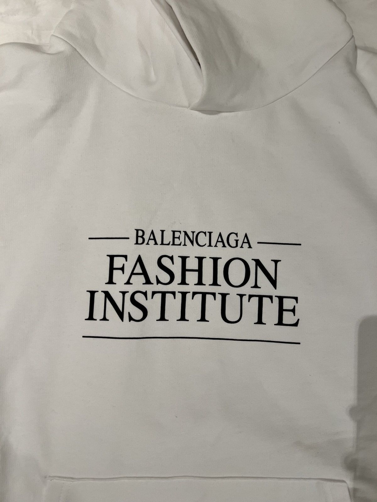 Balenciaga Balenciaga fashion institute of technology oversized hoodie Size US M / EU 48-50 / 2 - 3 Thumbnail
