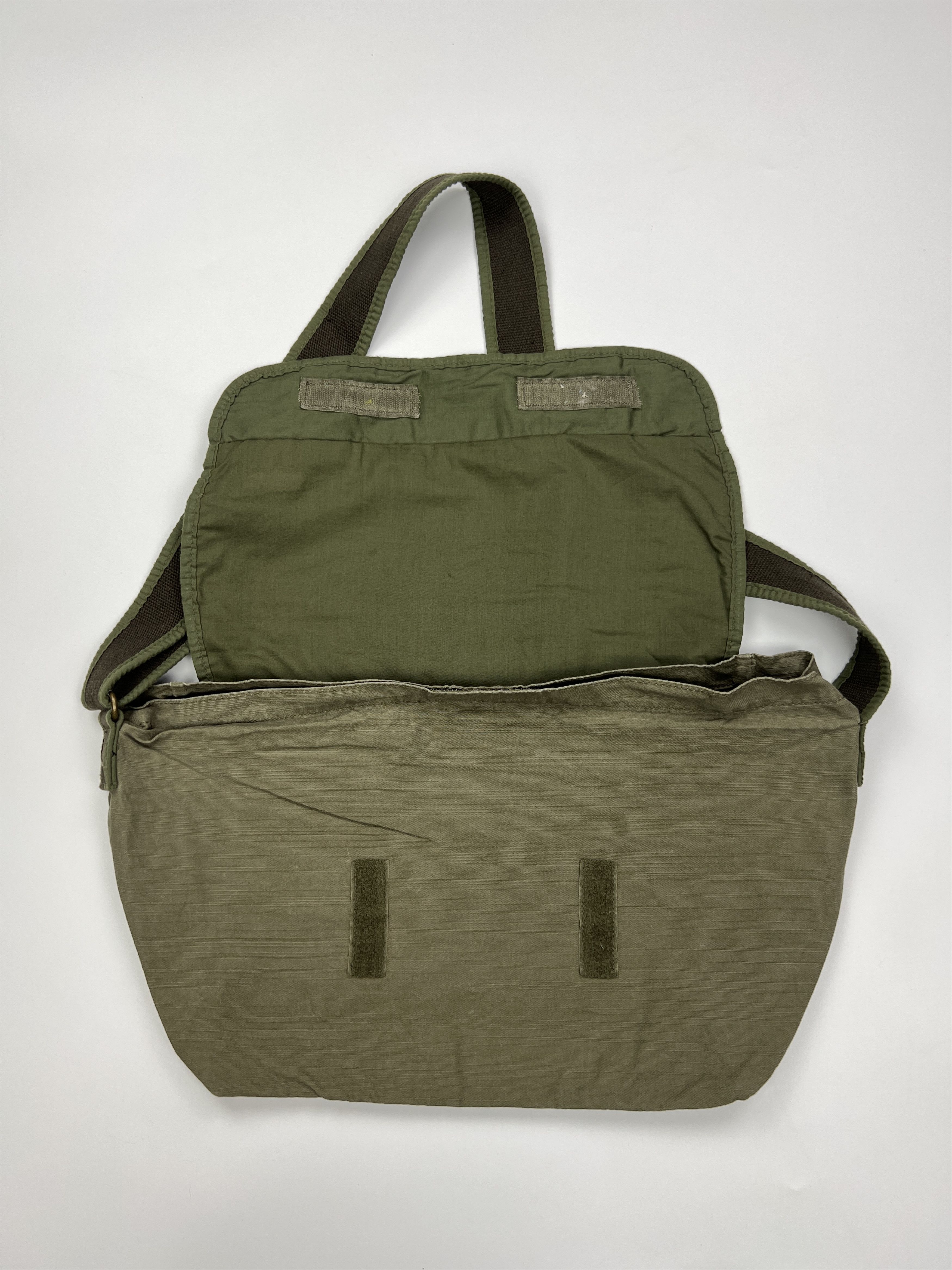 Tommy Hilfiger Y2K Tommy Hilfiger Denim Cotton Military Messenger Bag Size ONE SIZE - 9 Thumbnail