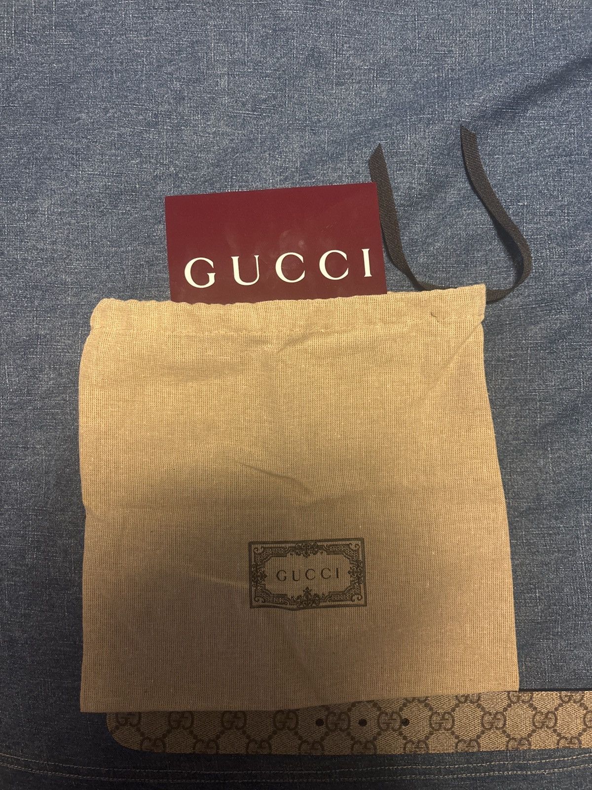 Gucci Famous “GG” Double Sided gucci belt Size ONE SIZE - 7 Thumbnail