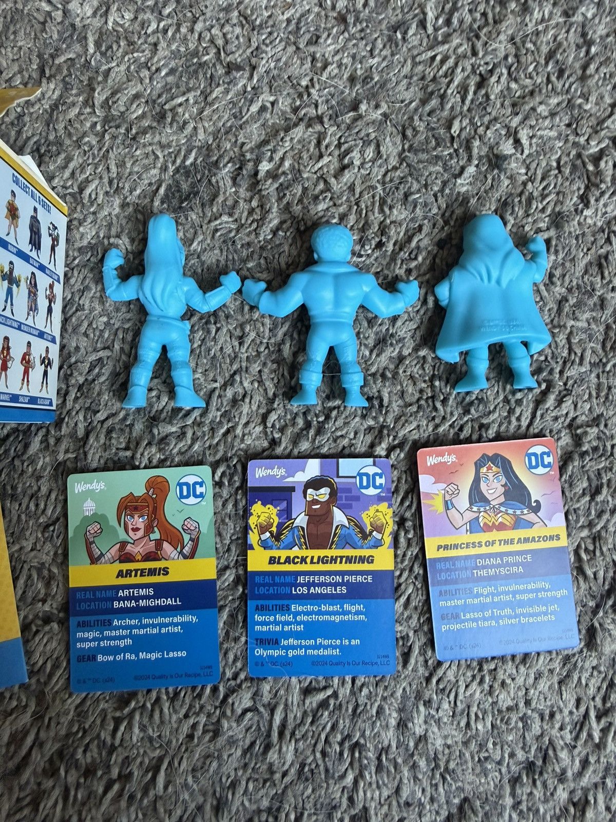 DC Comics 2024 Wendy’s DC Comics Heroes & Villains Blind Box Size ONE SIZE - 3 Thumbnail