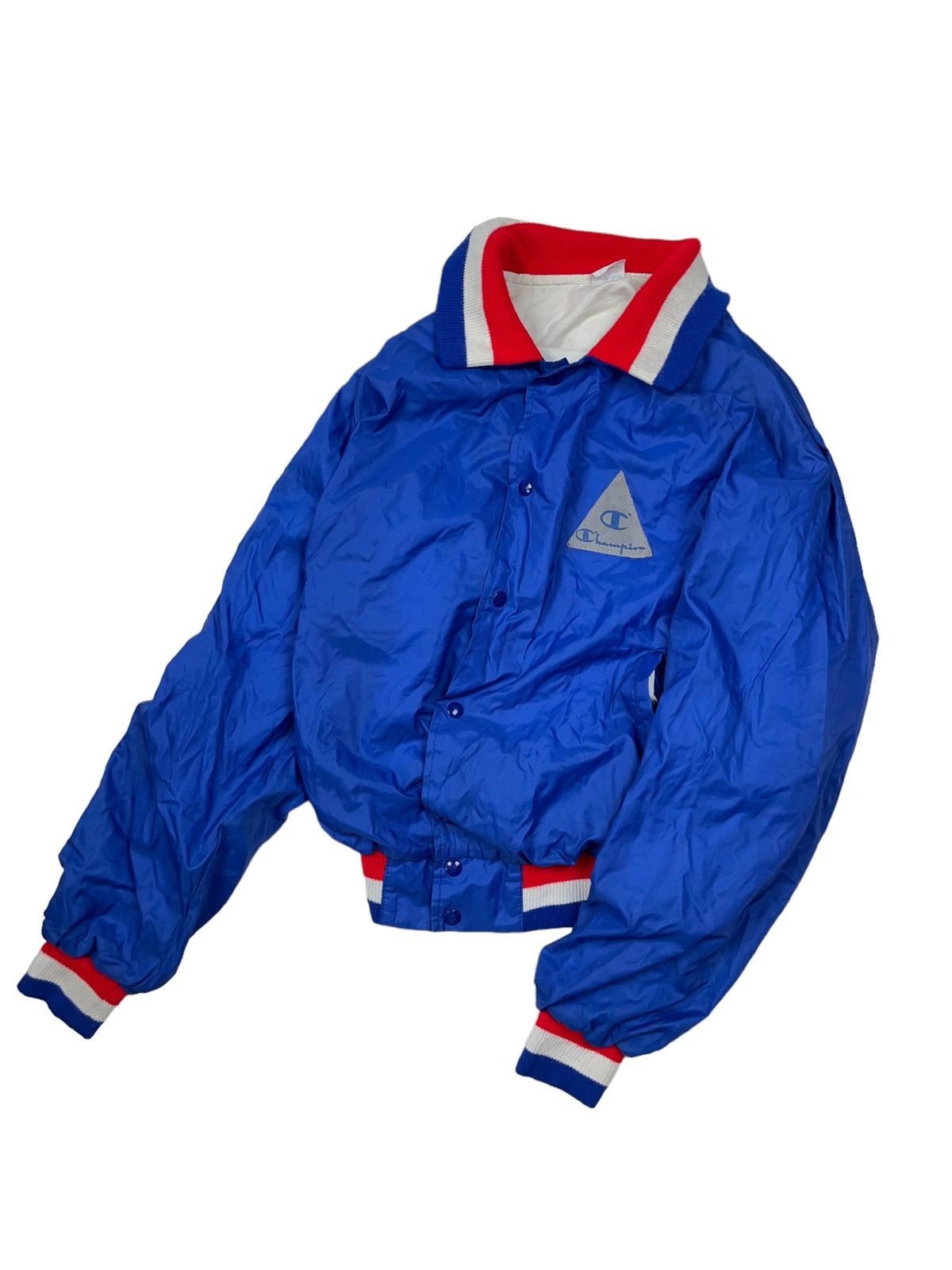 Champion × Vintage Vintage 80s Champion Made in Italy Windbreaker Jacket Size US M / EU 48-50 / 2 - 2 Thumbnail
