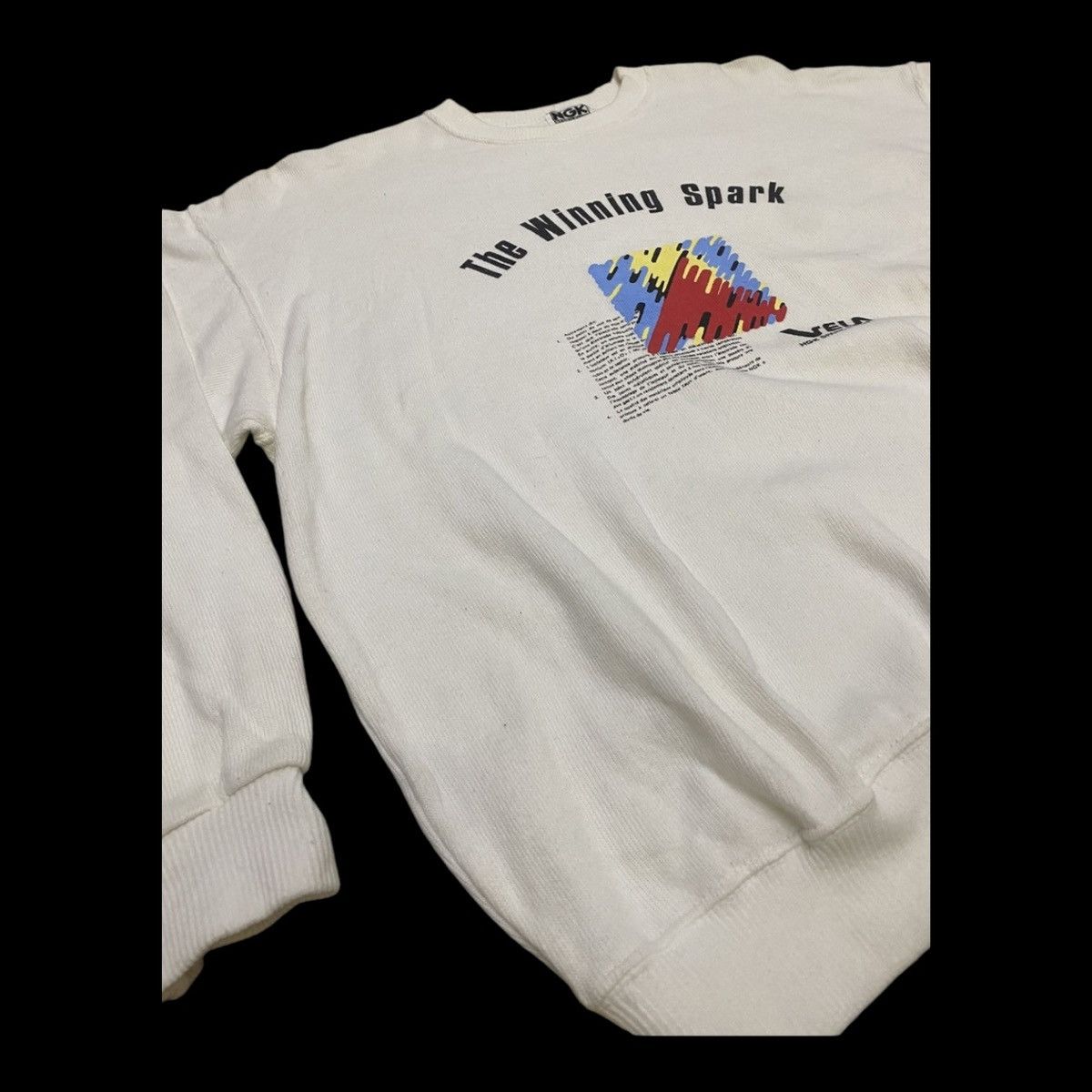 Gear for Sports Vintage NGK Spark Plug Sweatshirt CrewNeck NGK Formula One Size US L / EU 52-54 / 3 - 3 Thumbnail