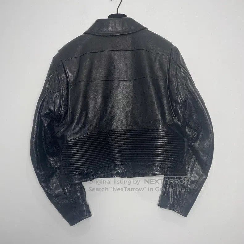 Balenciaga Balenciaga Biker Leather Jacket in Cowhide Size US S / EU 44-46 / 1 - 2 Thumbnail
