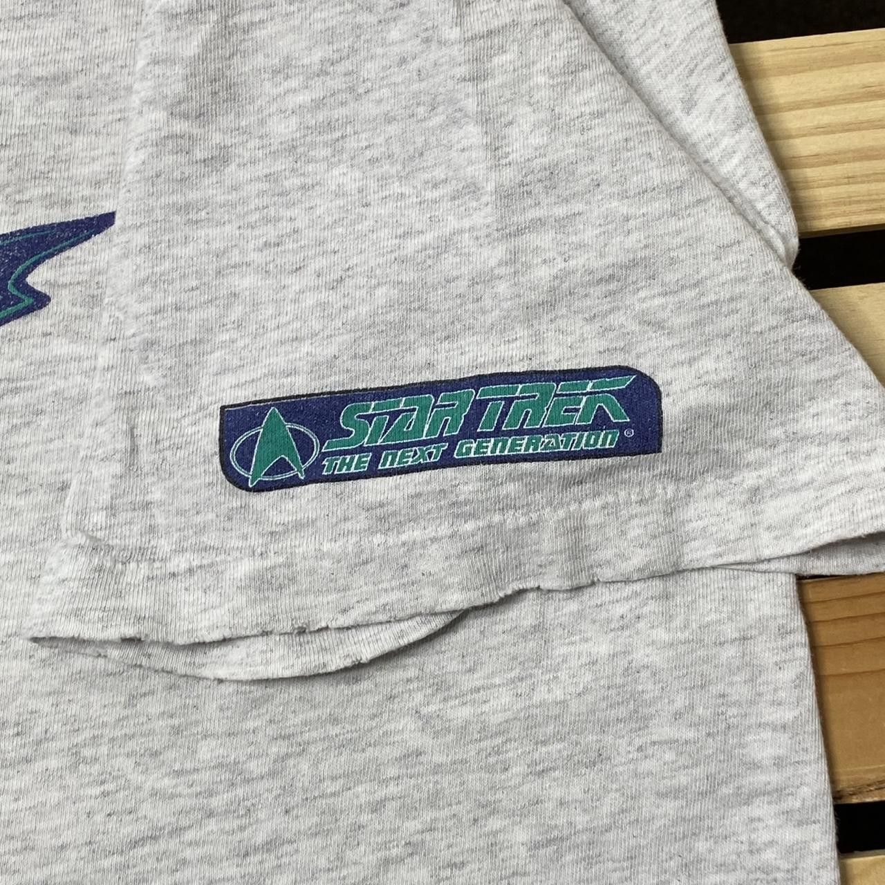 Other Vintage Star Trek 1995 Gray Thrashed Sci-Fi Tee Size XL Size US XL / EU 56 / 4 - 5 Thumbnail