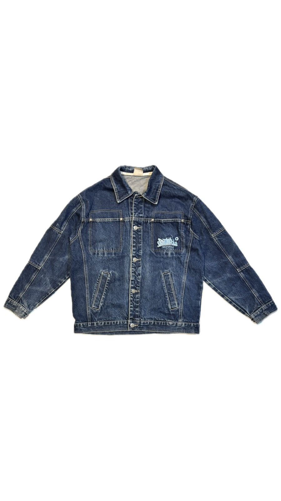 Southpole SOUTHPOLE DENIM JACKET Size US M / EU 48-50 / 2 - 1 Thumbnail