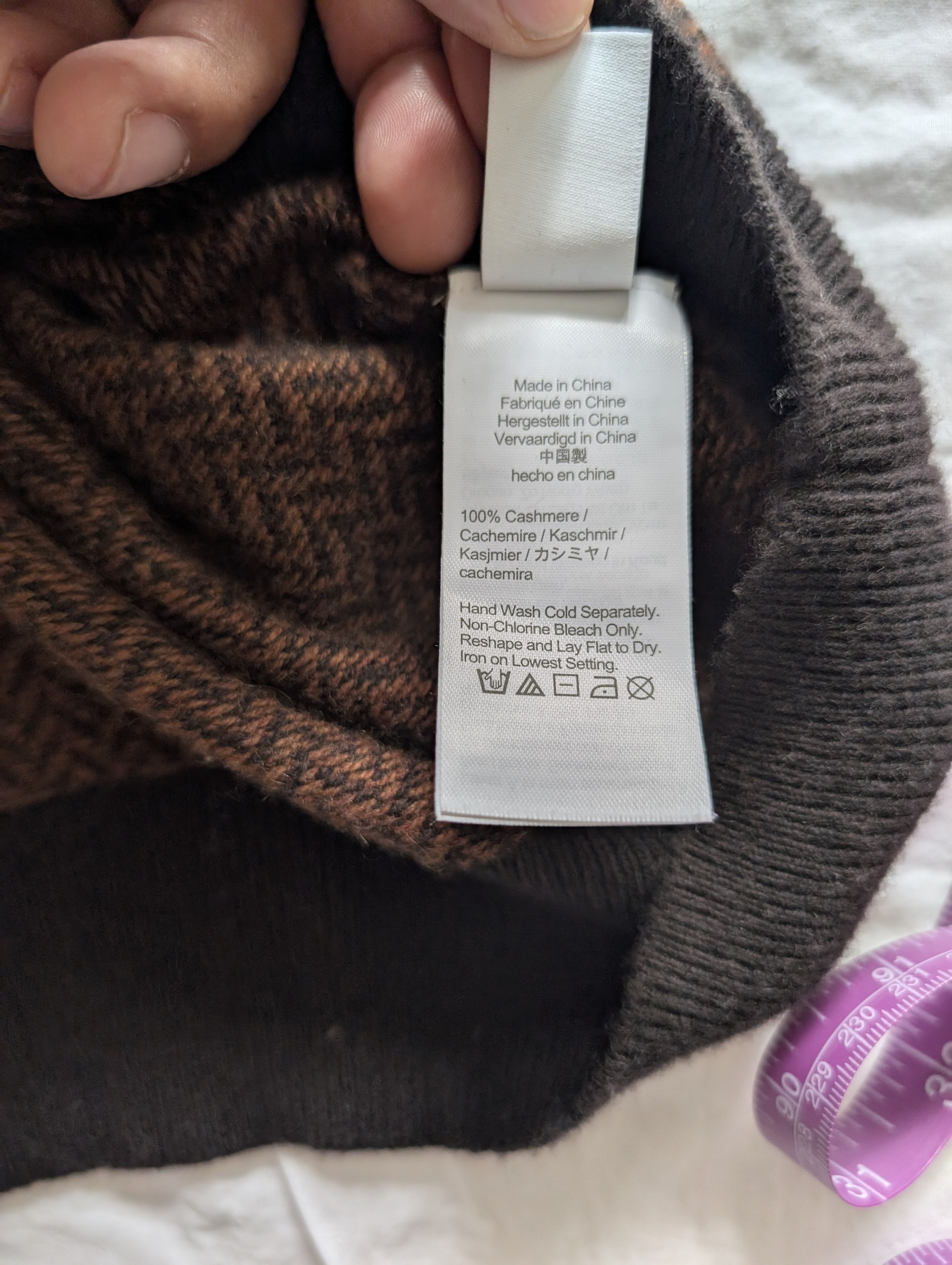 J.Crew Jcrew cashmere Houndstooth Sweater Size US XL / EU 56 / 4 - 6 Thumbnail