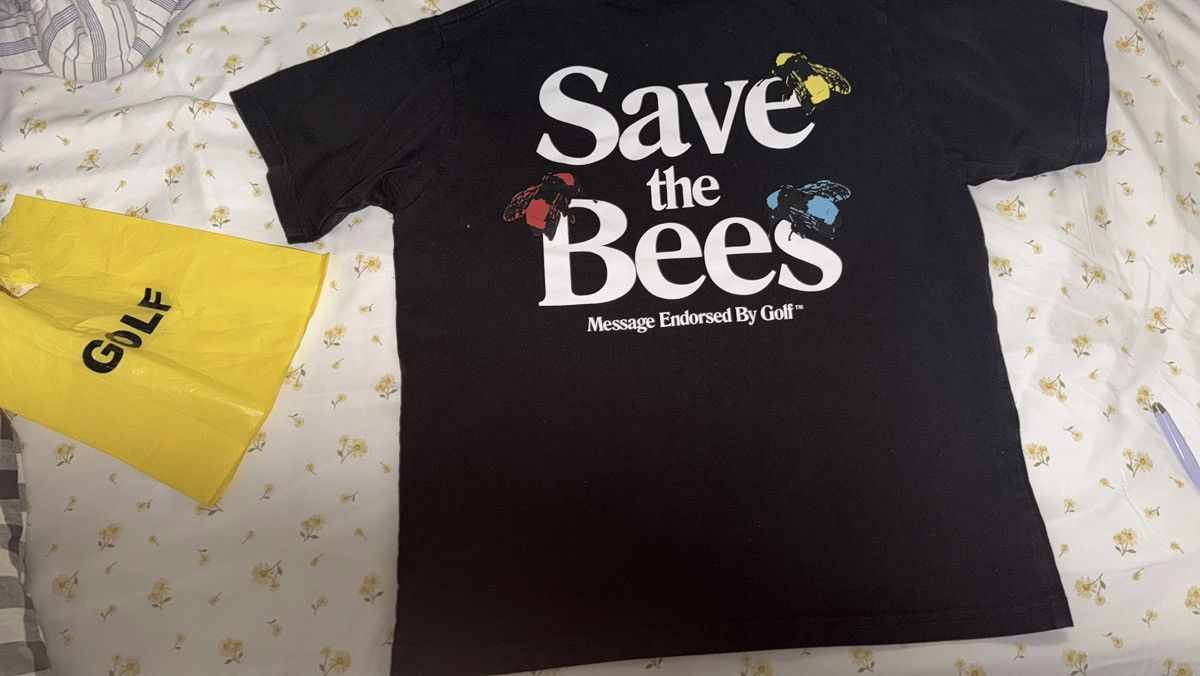 Golf Wang Tyler the Creator Flower SAVE THE BEES TEE Size small Size US S / EU 44-46 / 1 - 4 Thumbnail