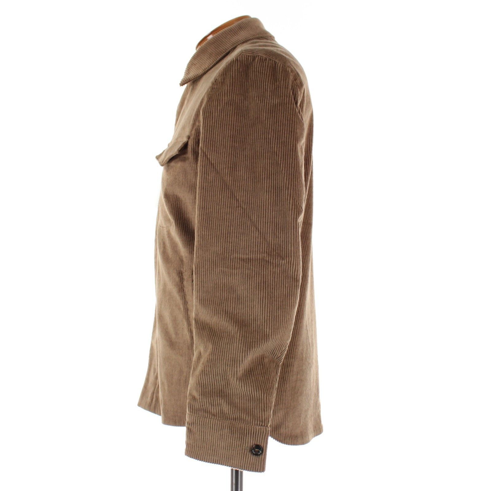 Luciano Barbera Luciano Barbera Jacket Size M US In Brown Cotton Size US M / EU 48-50 / 2 - 3 Thumbnail