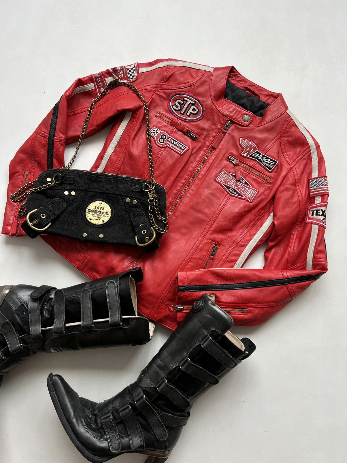 Vintage Diesel 2000s Hand/Shoulder Buckle Bag