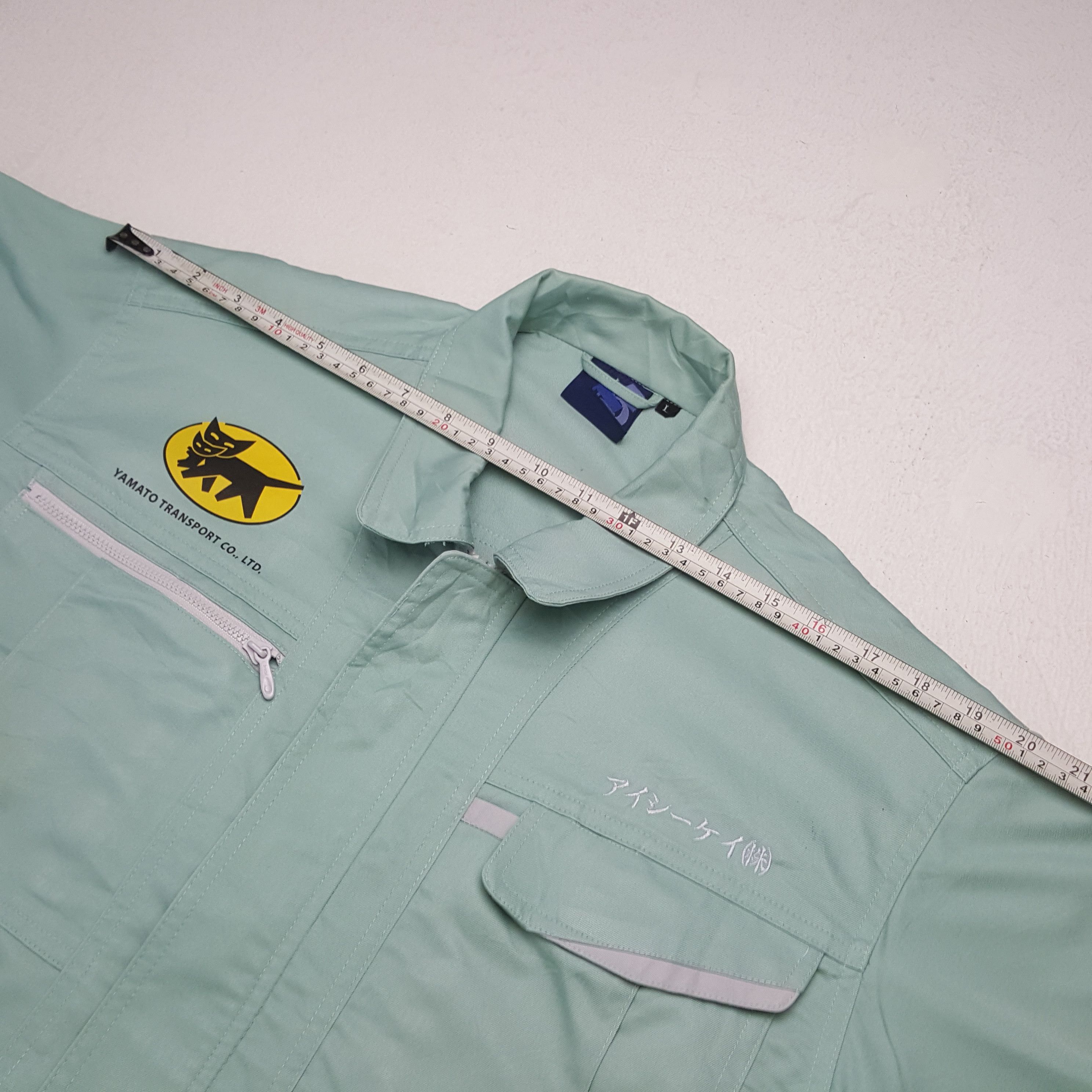 Other YAMATO TRANSPORT Japanese Workwear Custom Art Jacket C292N25 Size US L / EU 52-54 / 3 - 6 Thumbnail