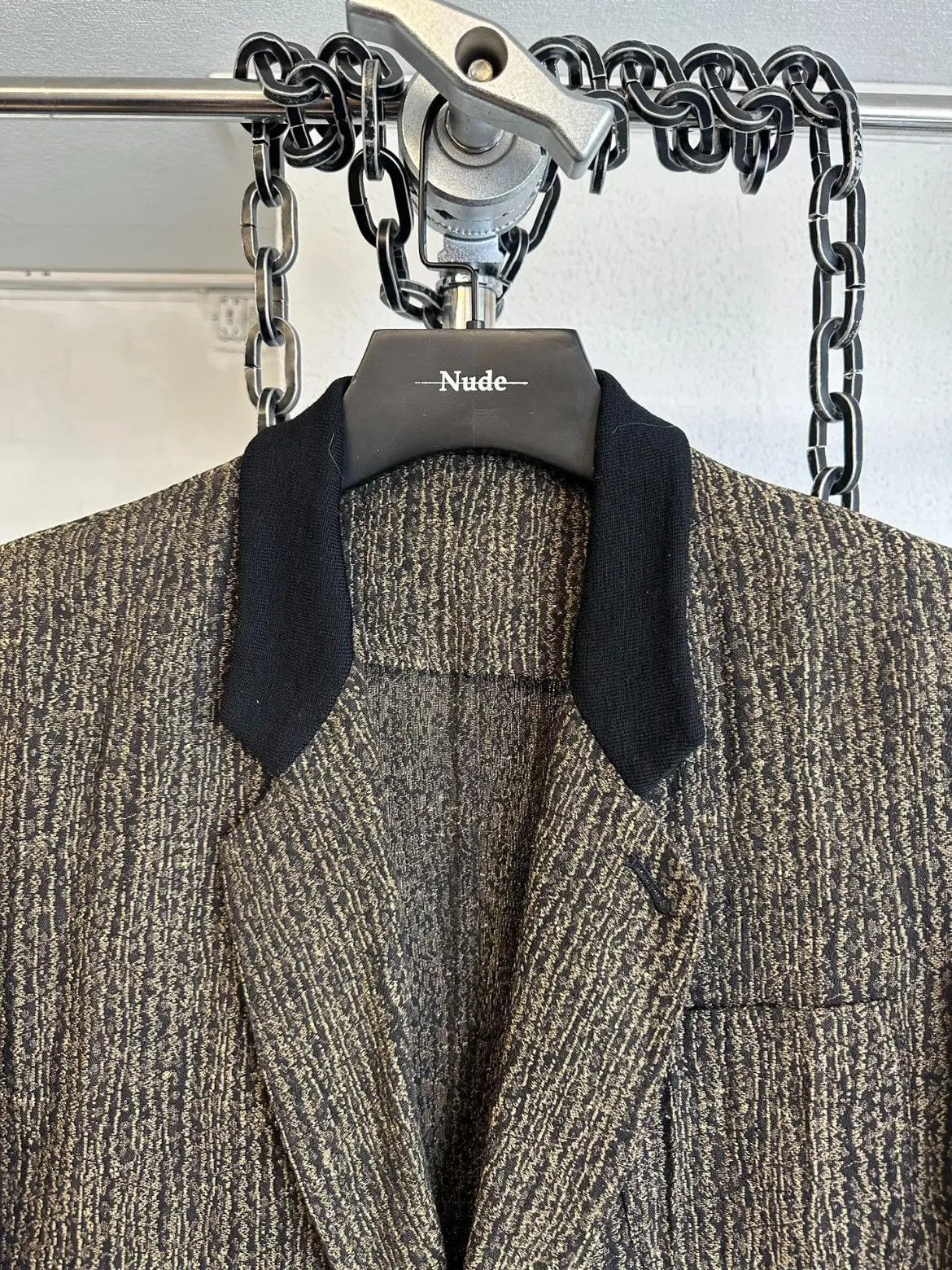 Yohji Yamamoto Yohji Yamamoto Yohji Yamamoto Y's Texture Blazer Jacket-25 Size US L / EU 52-54 / 3 - 3 Thumbnail