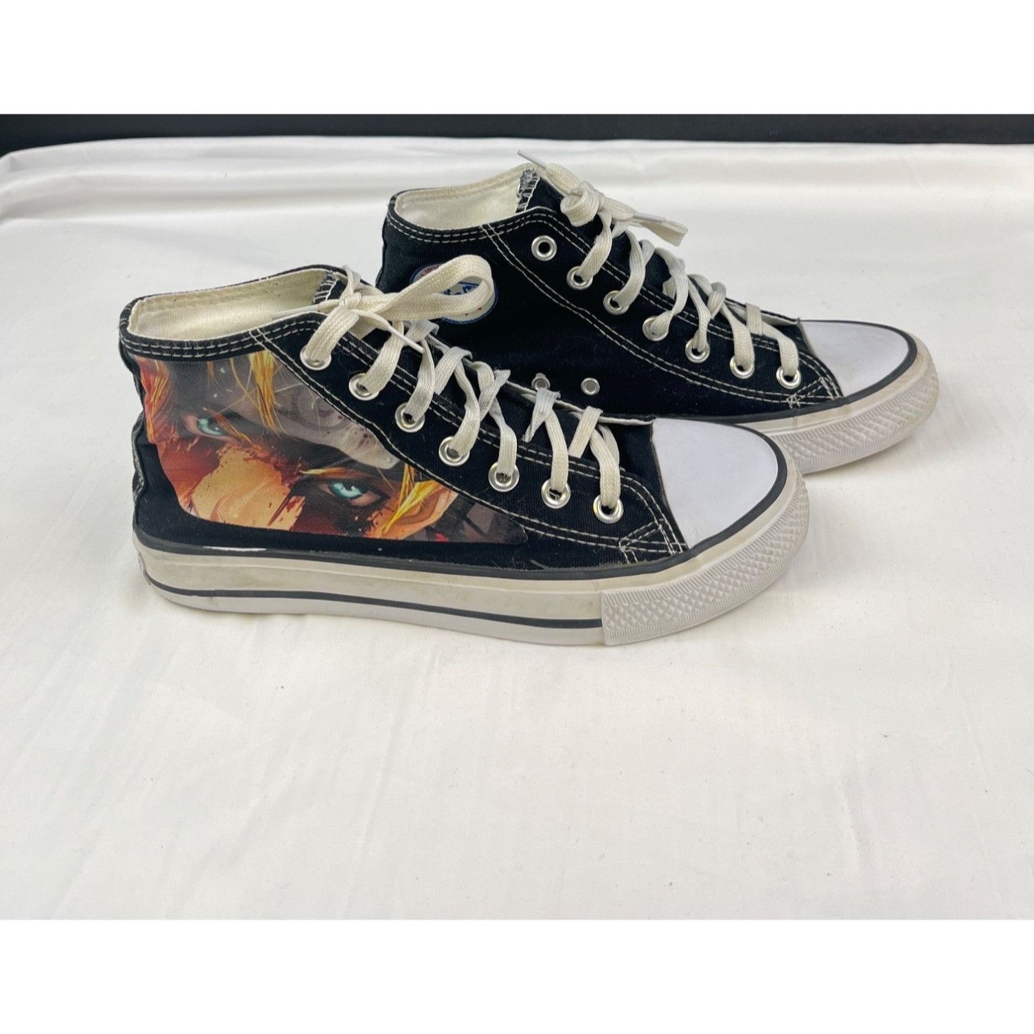 Other Lipira Star Canvas Naruto Hi top Skate Shoes womens size 8 S Size US 8 / IT 38 - 2 Thumbnail