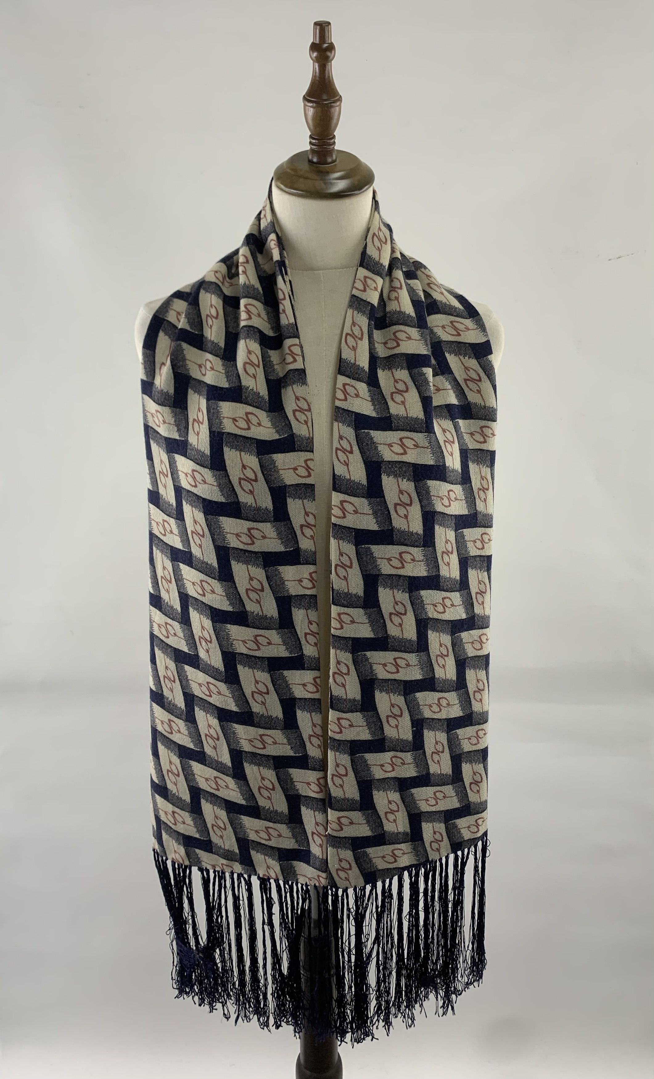 Giorgio Armani Giorgio Armani Scarf Wool Muffler Neck Wrap BL9301 Size ONE SIZE - 1 Thumbnail
