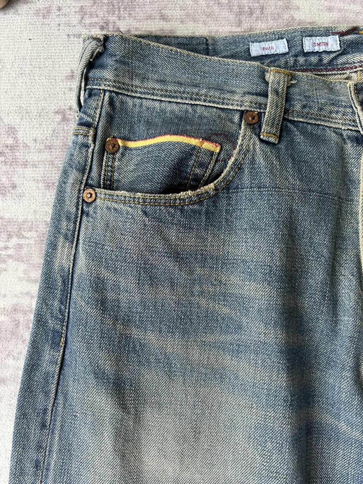 Paul Smith Paul Smith Patchwork Jeans Size US 30 / EU 46 - 10 Thumbnail