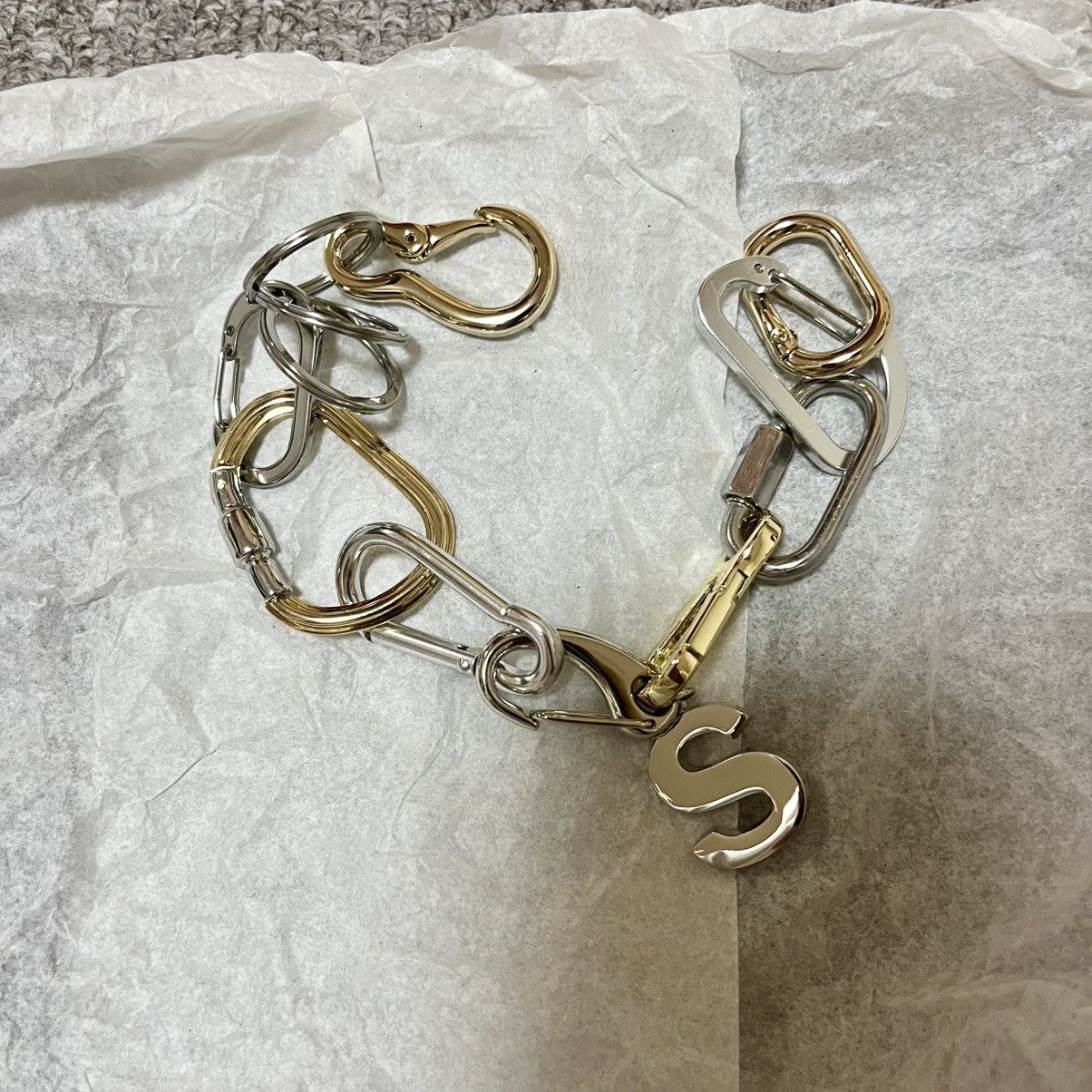 Sacai sacai carabiner bracelet Size ONE SIZE - 4 Thumbnail