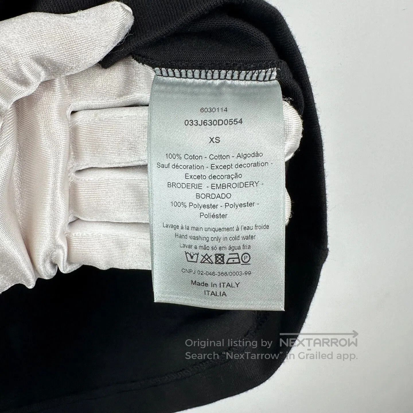 Dior Dior Stussy Collaboration Embroidered Bee T-shirt. Size US XS / EU 42 / 0 - 5 Thumbnail