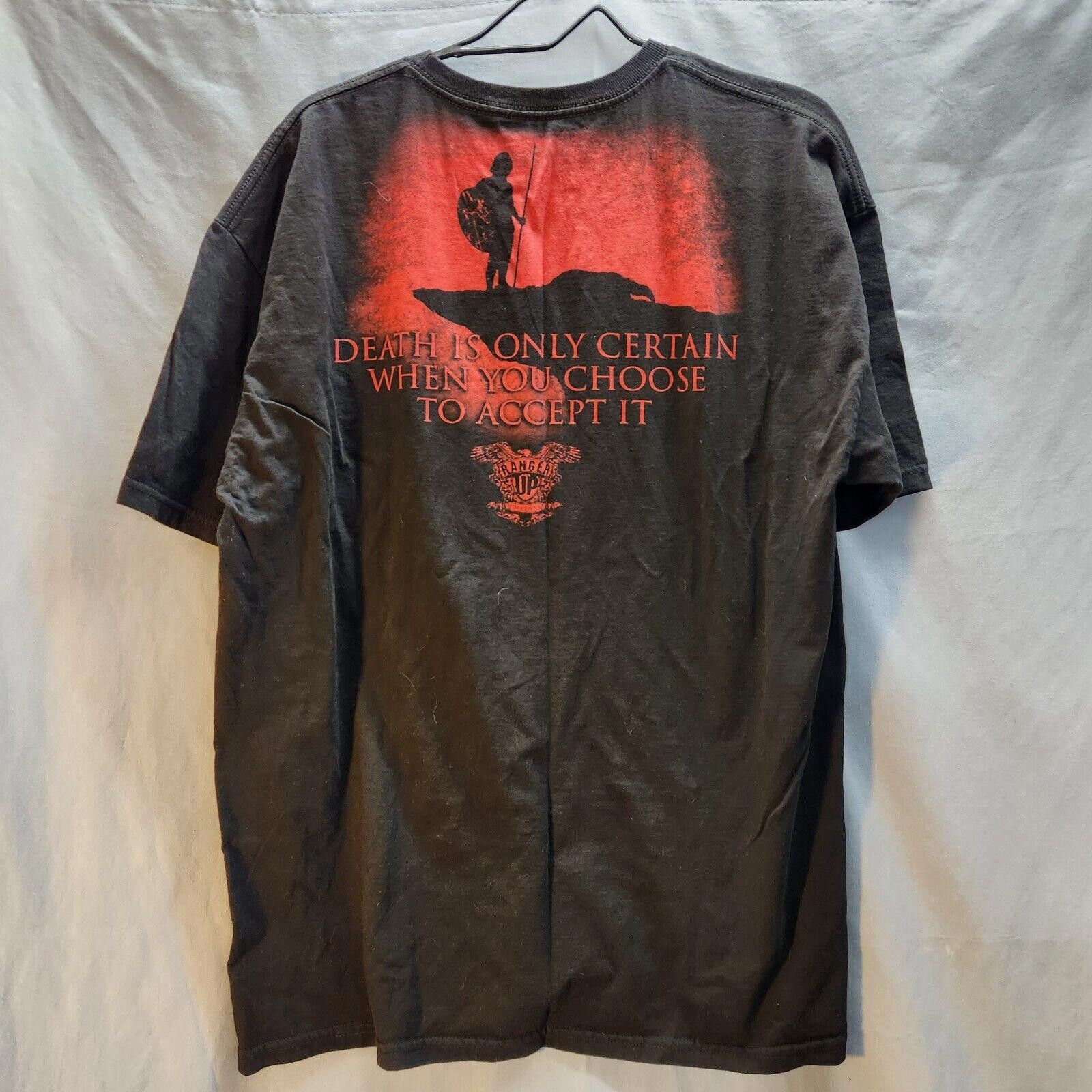 Designer Ranger Up Precipice Tshirt Black Size XL Size US XL / EU 56 / 4 - 6 Thumbnail