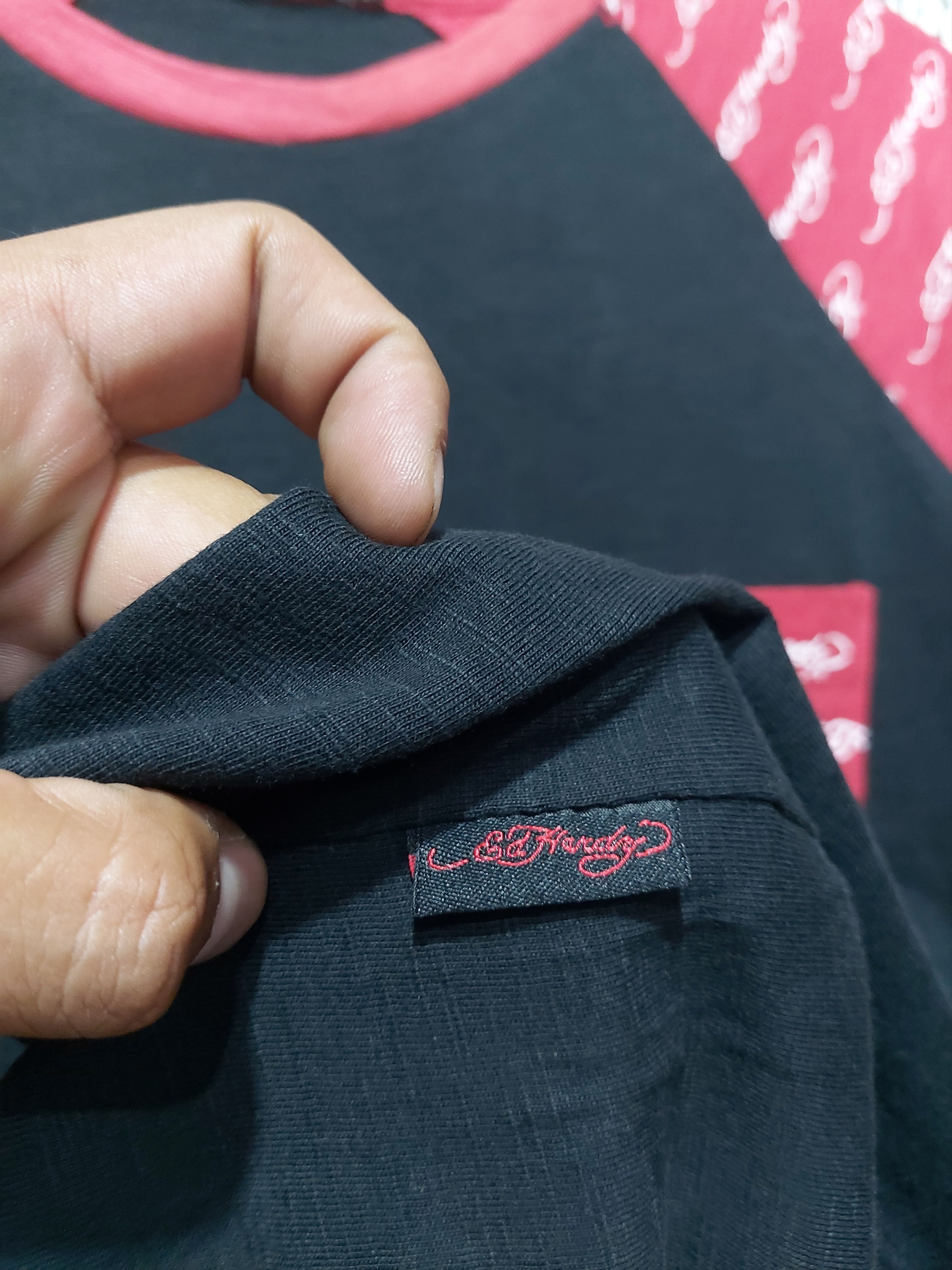 Christian Audigier × Ed Hardy 2000'S ED HARDY POCKET Y2K SHIRT Size US L / EU 52-54 / 3 - 6 Thumbnail