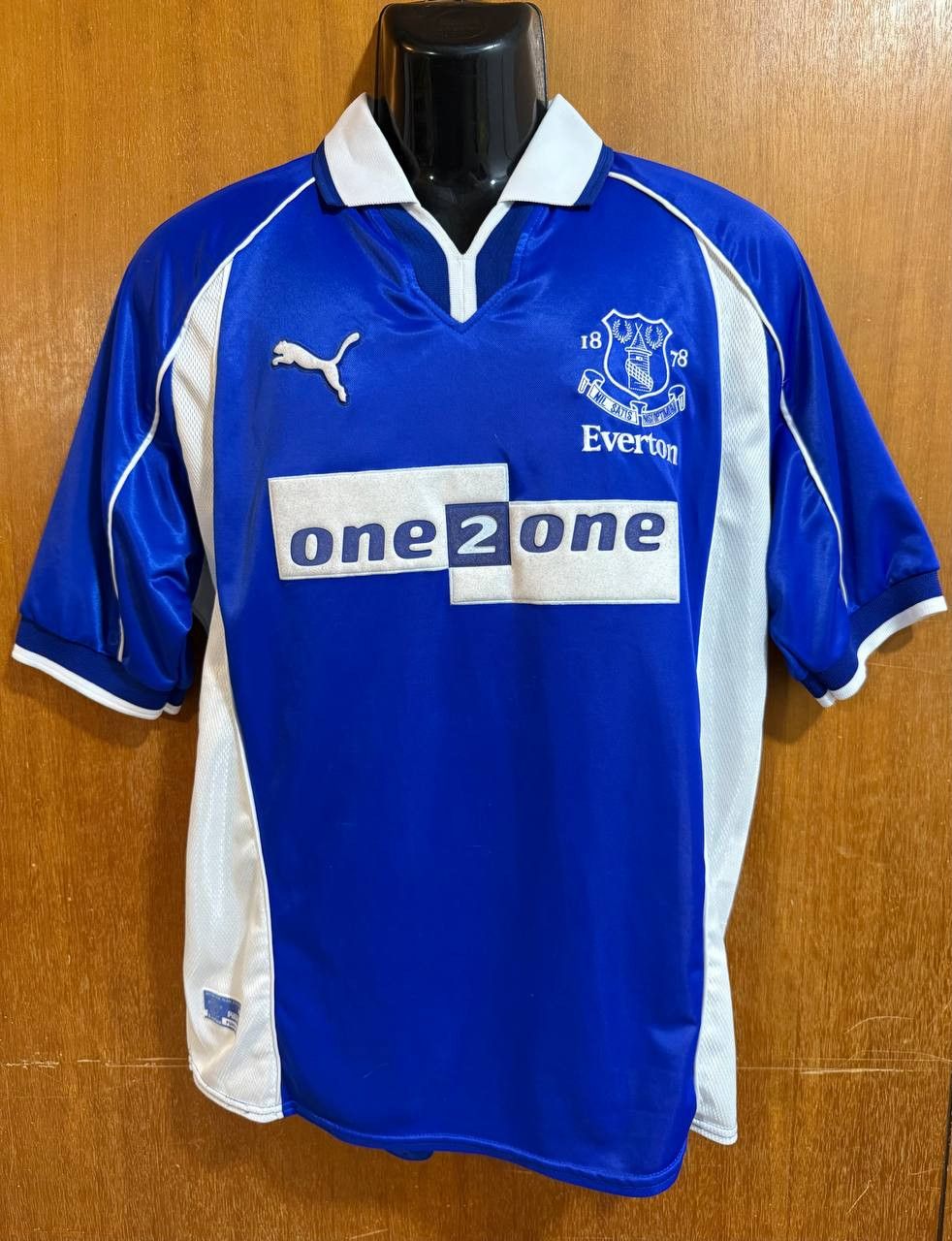 Puma Vintage PUMA Everton FC 2000-2002 Home Jersey Size US M / EU 48-50 / 2 - 2 Thumbnail