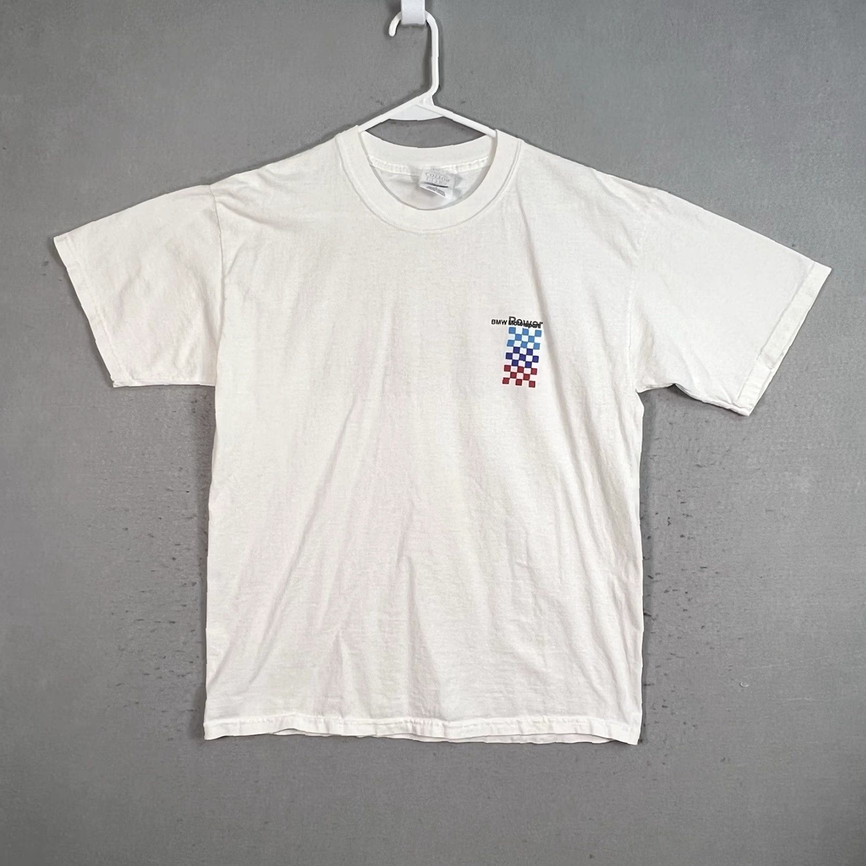 Gildan VINTAGE BMW M3 GT-3 E36 T Shirt Adult Large White Mens Size US L / EU 52-54 / 3 - 2 Thumbnail
