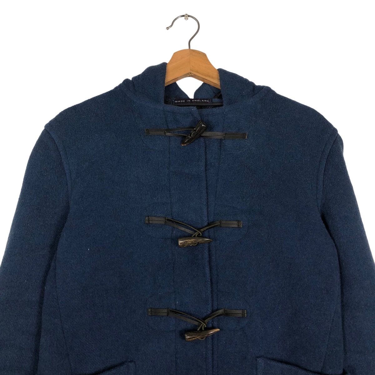 Gloverall 🔥Vintage Wool Duffle Jacket Herringbone Gloverall England Size US M / EU 48-50 / 2 - 3 Thumbnail