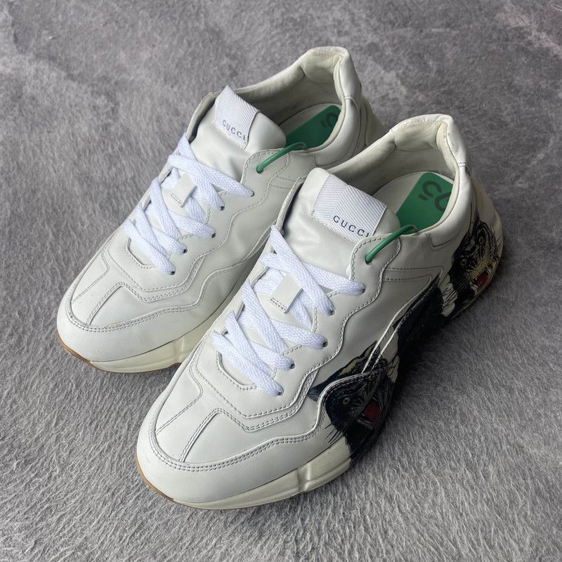 Gucci Gucci Rhyton Tiger Print Sneakers for Men Size US 8.5 / EU 41-42 - 1 Thumbnail