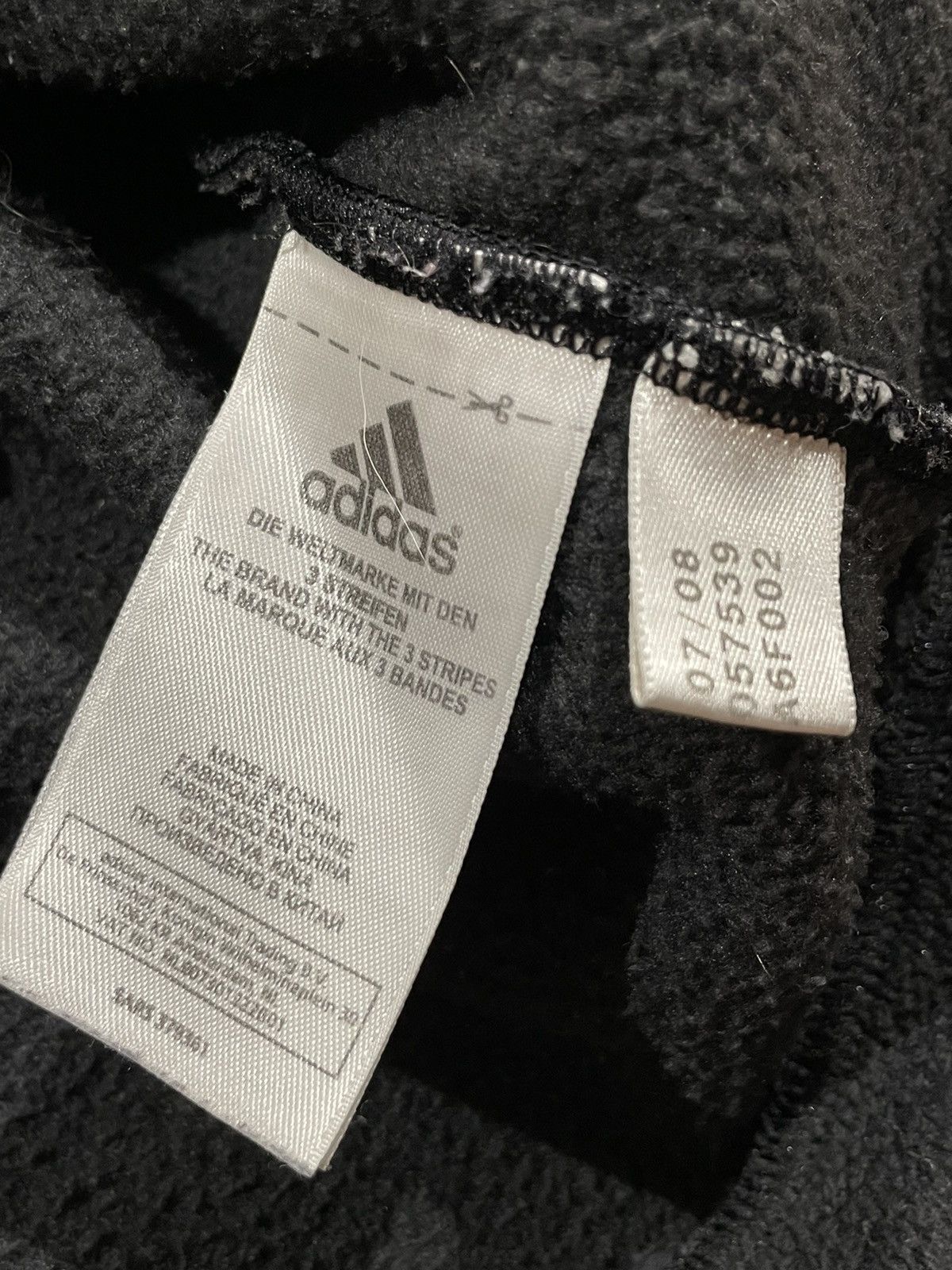 Adidas × Vintage Vintage Adidas Fleece Jacket Size US S / EU 44-46 / 1 - 7 Thumbnail