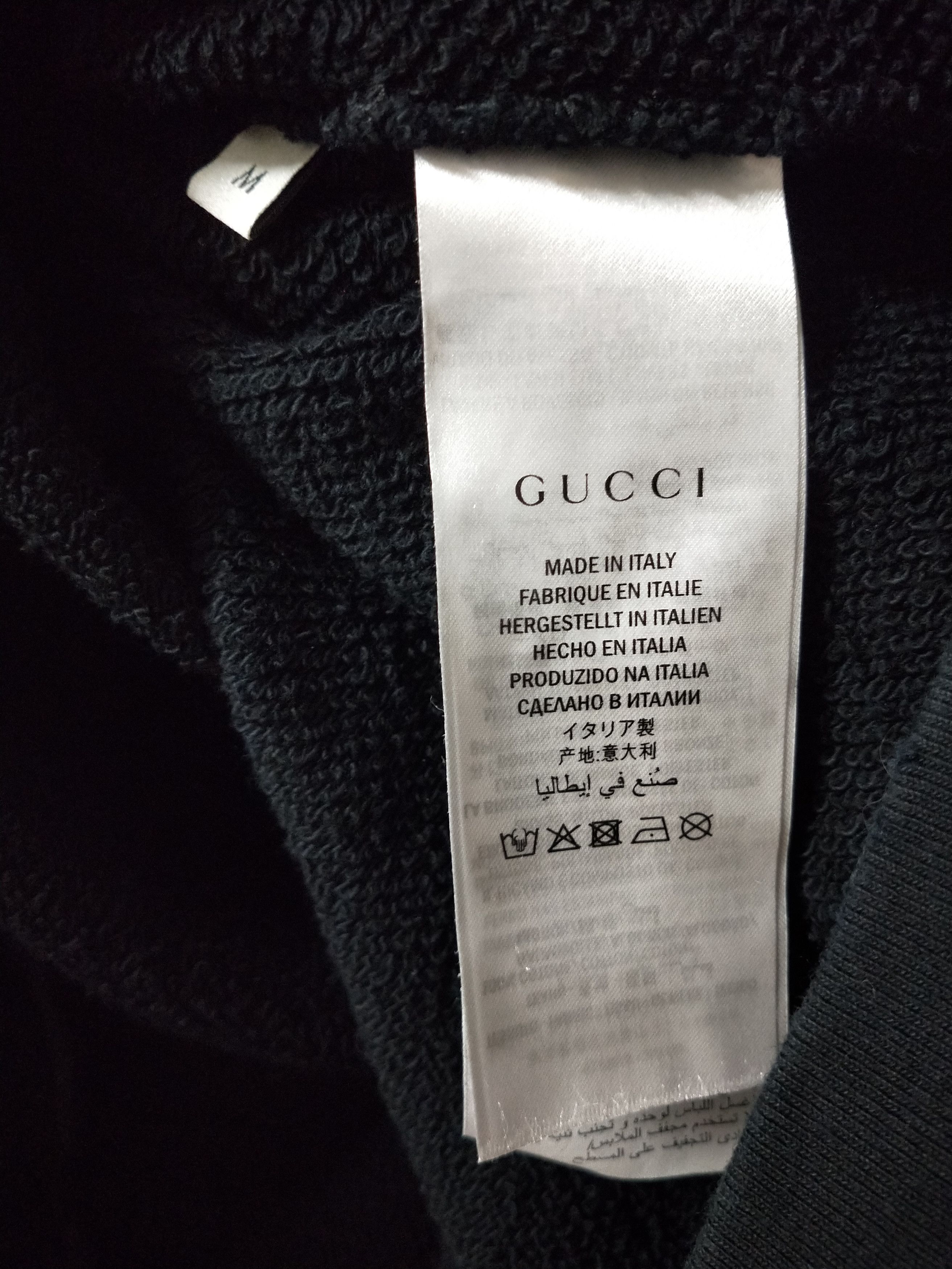Gucci Floral Embroidered Logo Sweatshirt Size US L / EU 52-54 / 3 - 5 Thumbnail