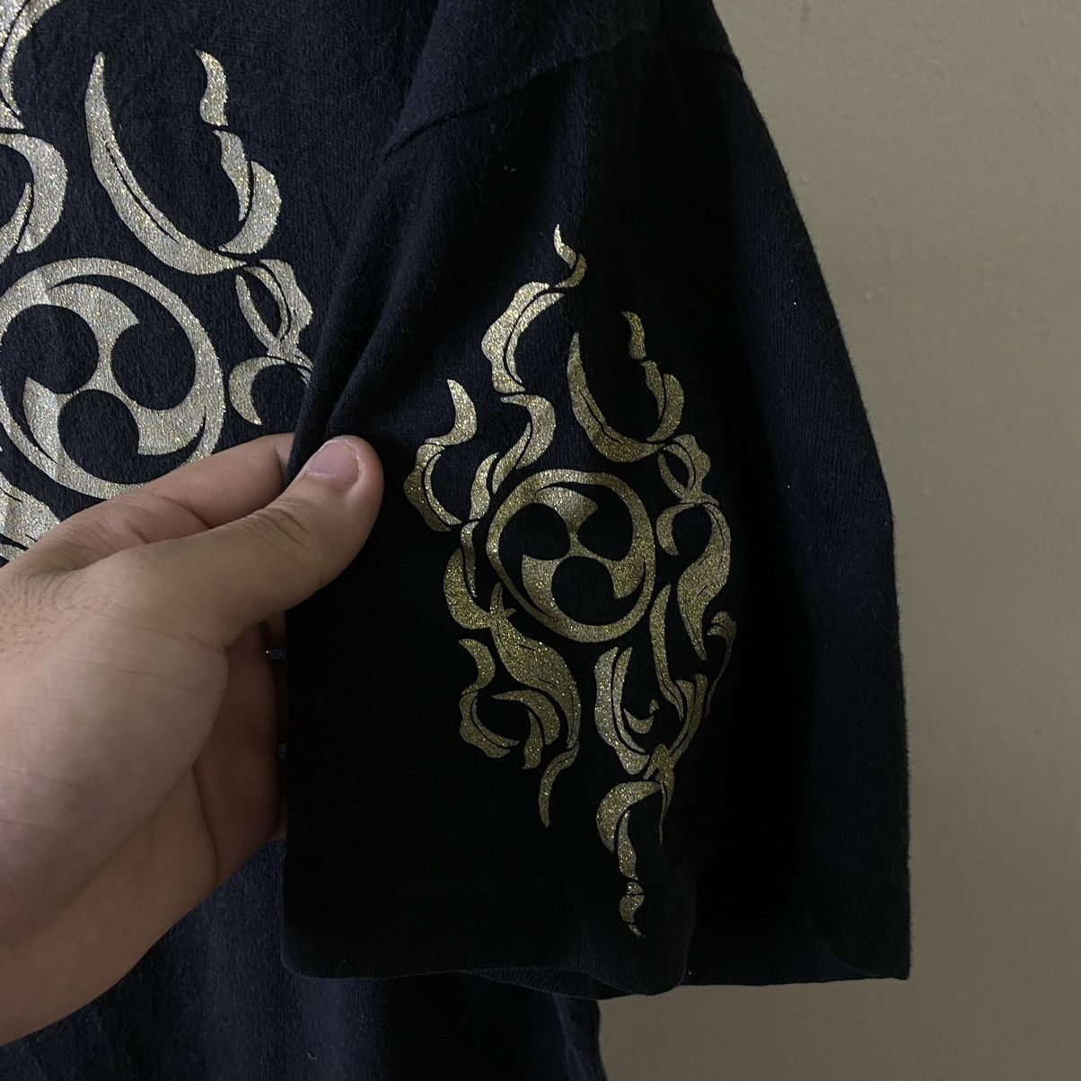 Affliction Blow Smoke Affliction Ed Hardy Karakuri Tamashii Style Tee Size US L / EU 52-54 / 3 - 7 Thumbnail