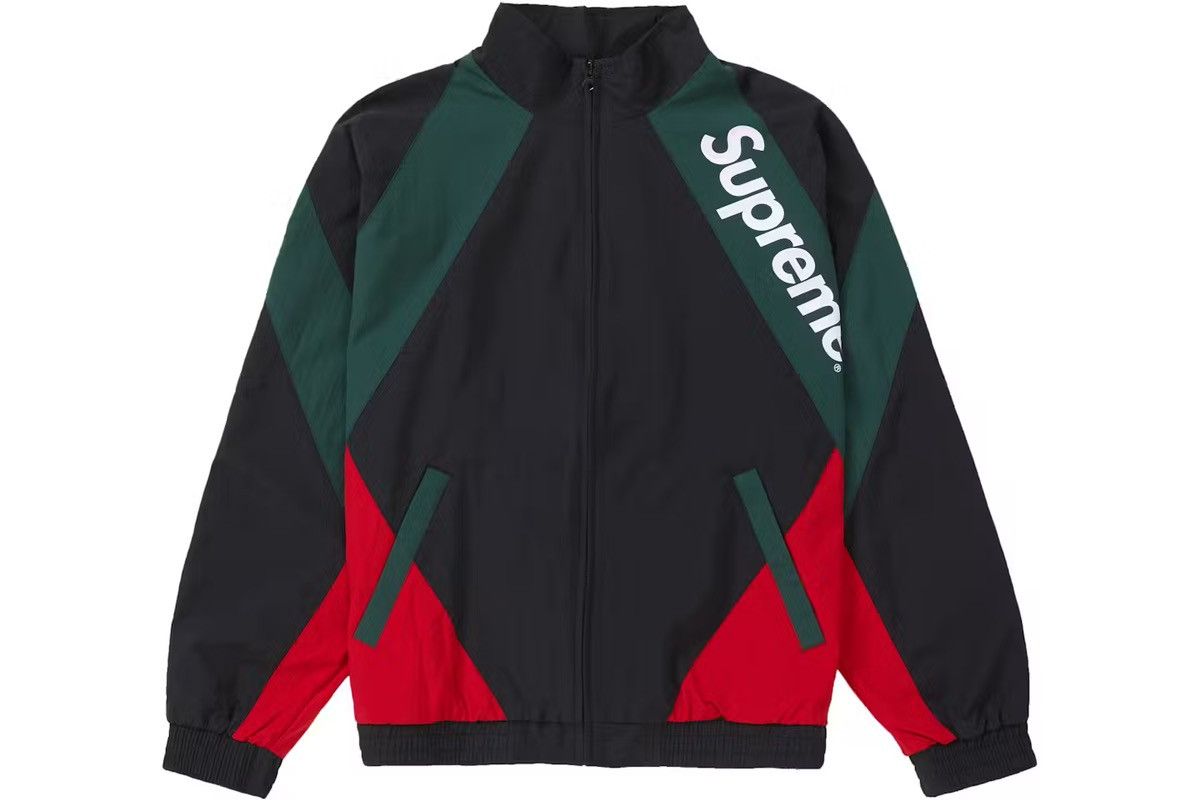 Supreme Paneled Track Jacket | Grailed