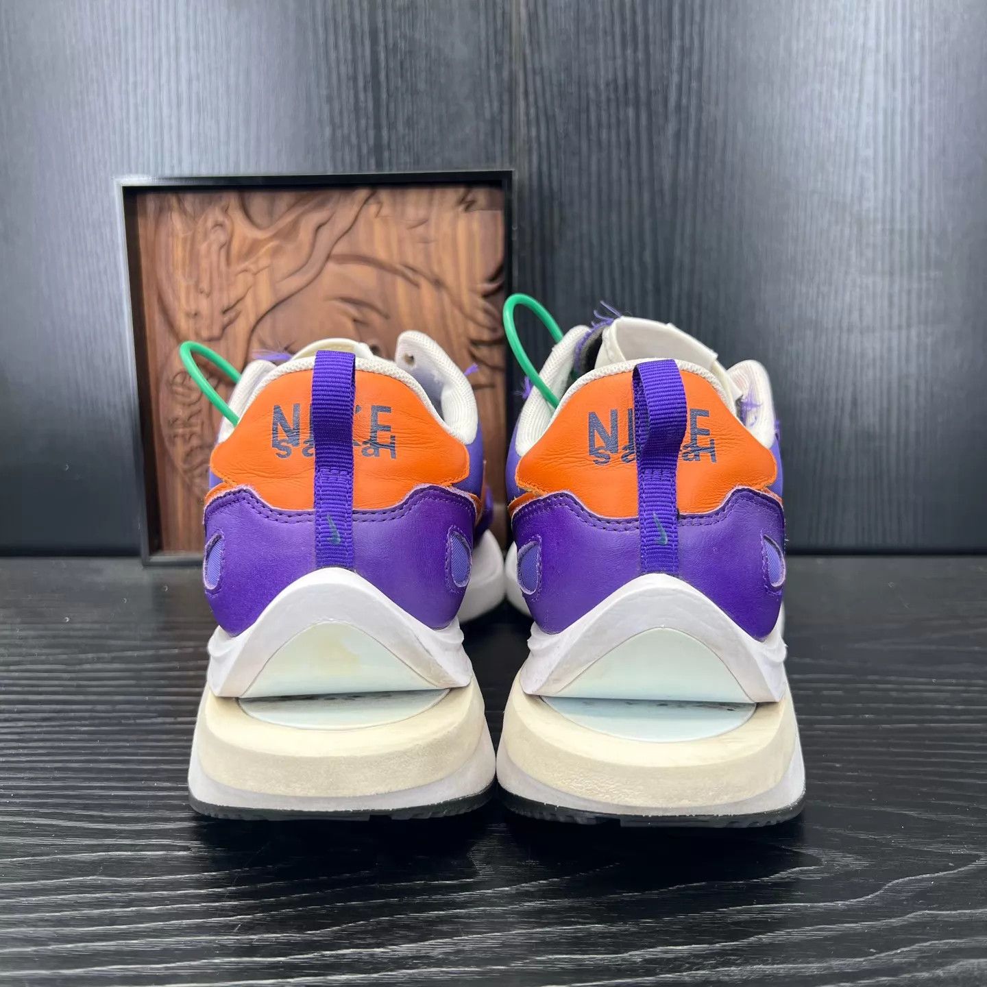 Nike Nike sacai vaporwaffle Purple Gold 45 boxed New Size US 12 / EU 45 - 6 Thumbnail