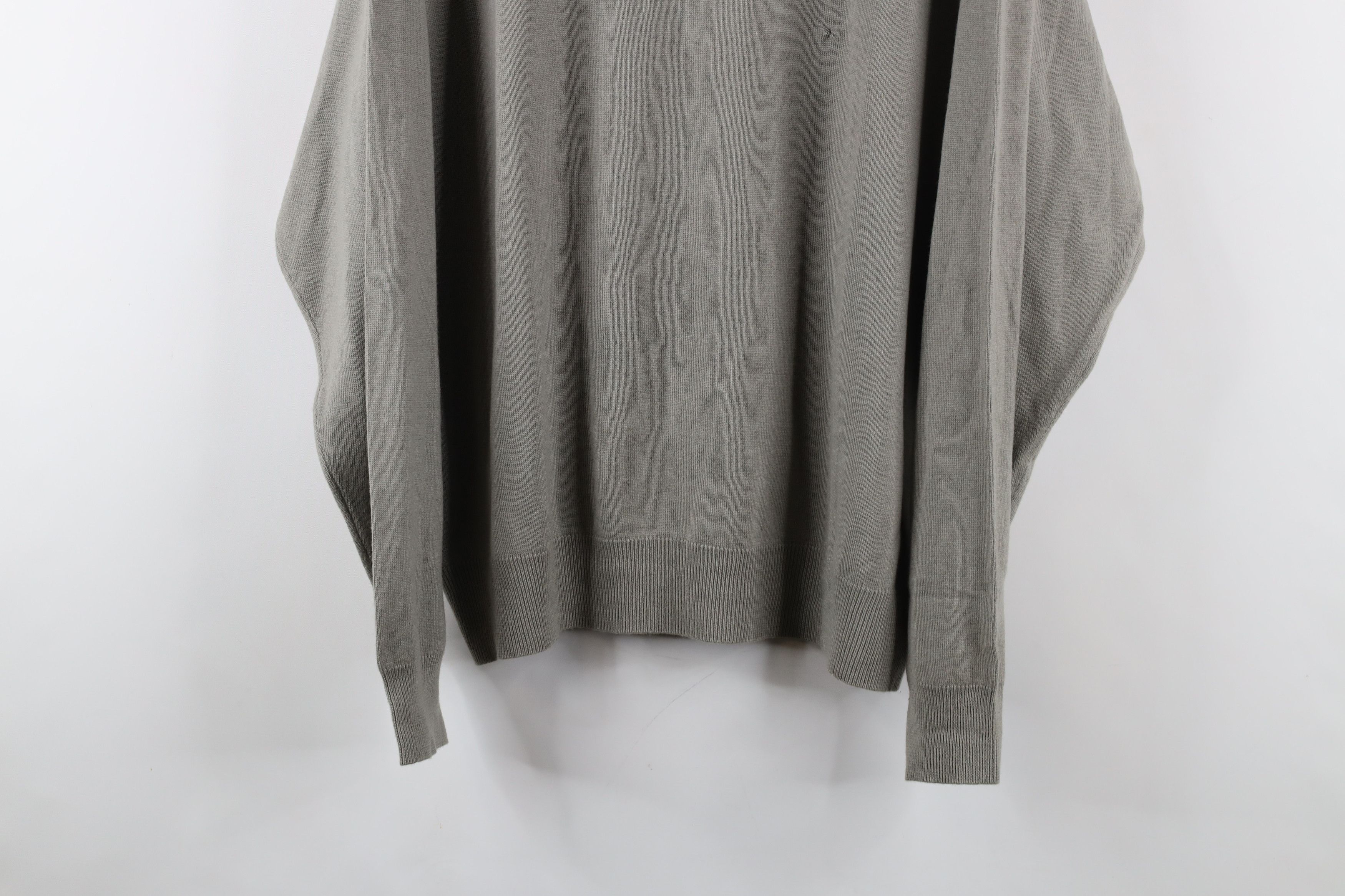 Vintage Vintage 90s Streetwear Silk Cashmere Blend Knit Sweater Gray Size US XL / EU 56 / 4 - 3 Thumbnail