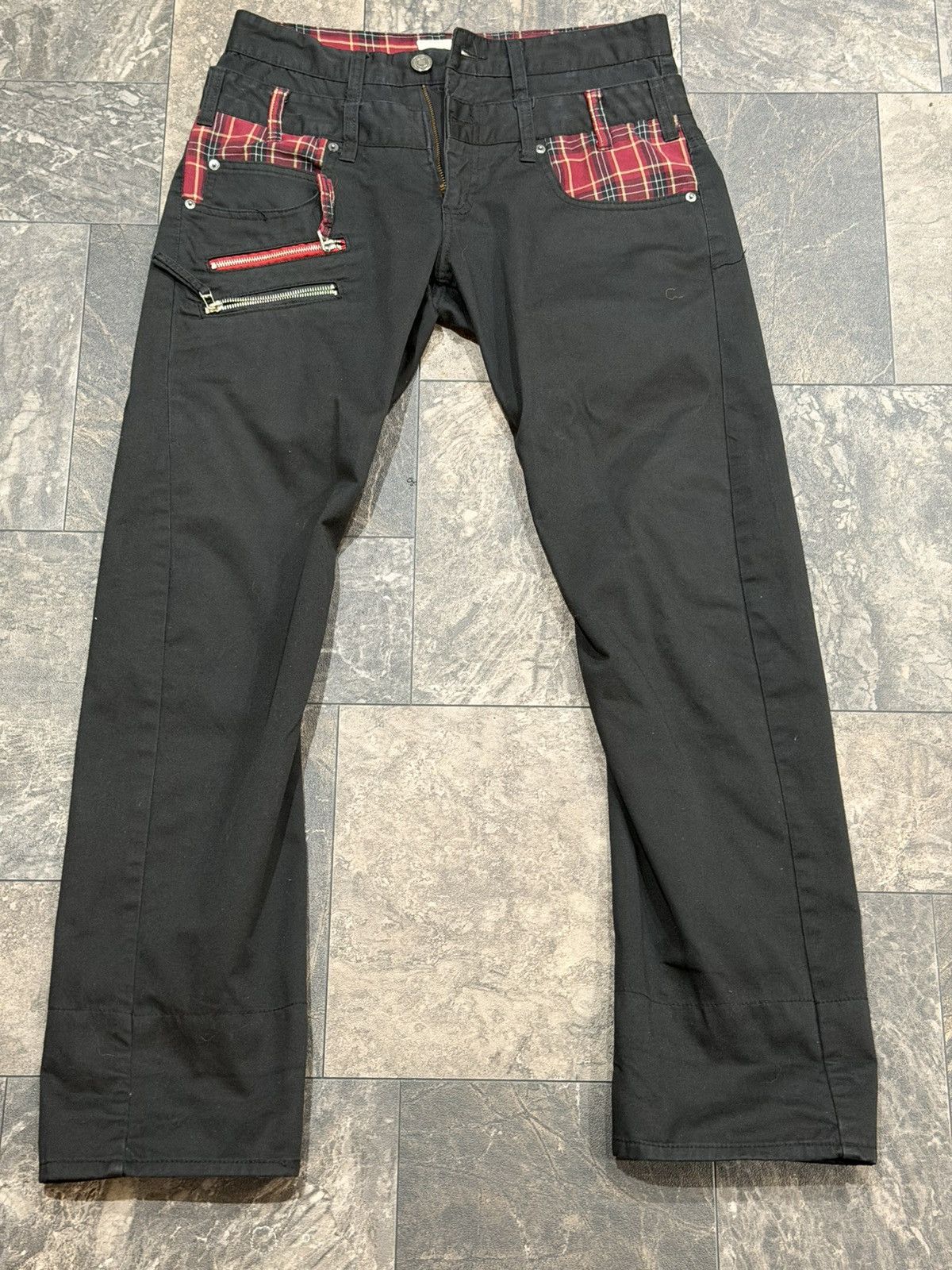 Japanese Brand Neutral Infinity double waisted denim pants Size US 32 / EU 48 - 1 Thumbnail