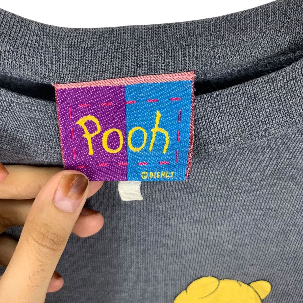 Disney Vintage DISNEY POOH BEAR Hunny Cartoon Movie Sweatshirt Size L / US 10 / IT 46 - 9 Thumbnail